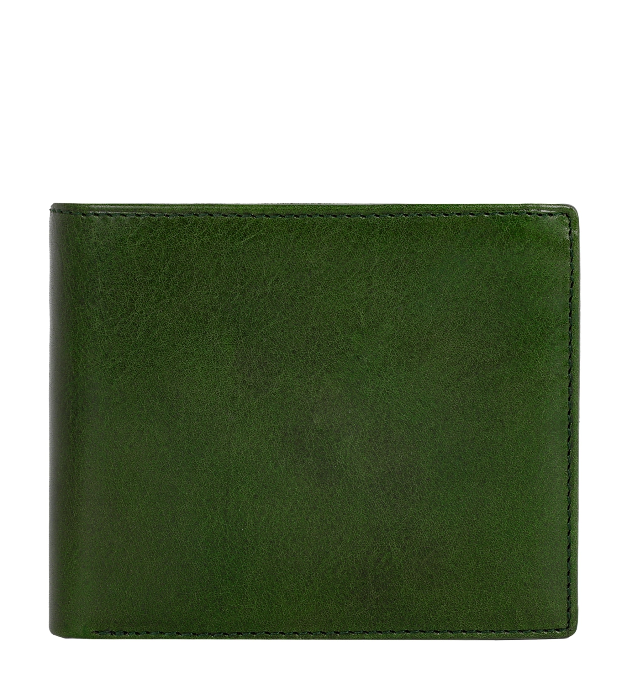 Portefeuille à deux volets en cuir Daniel