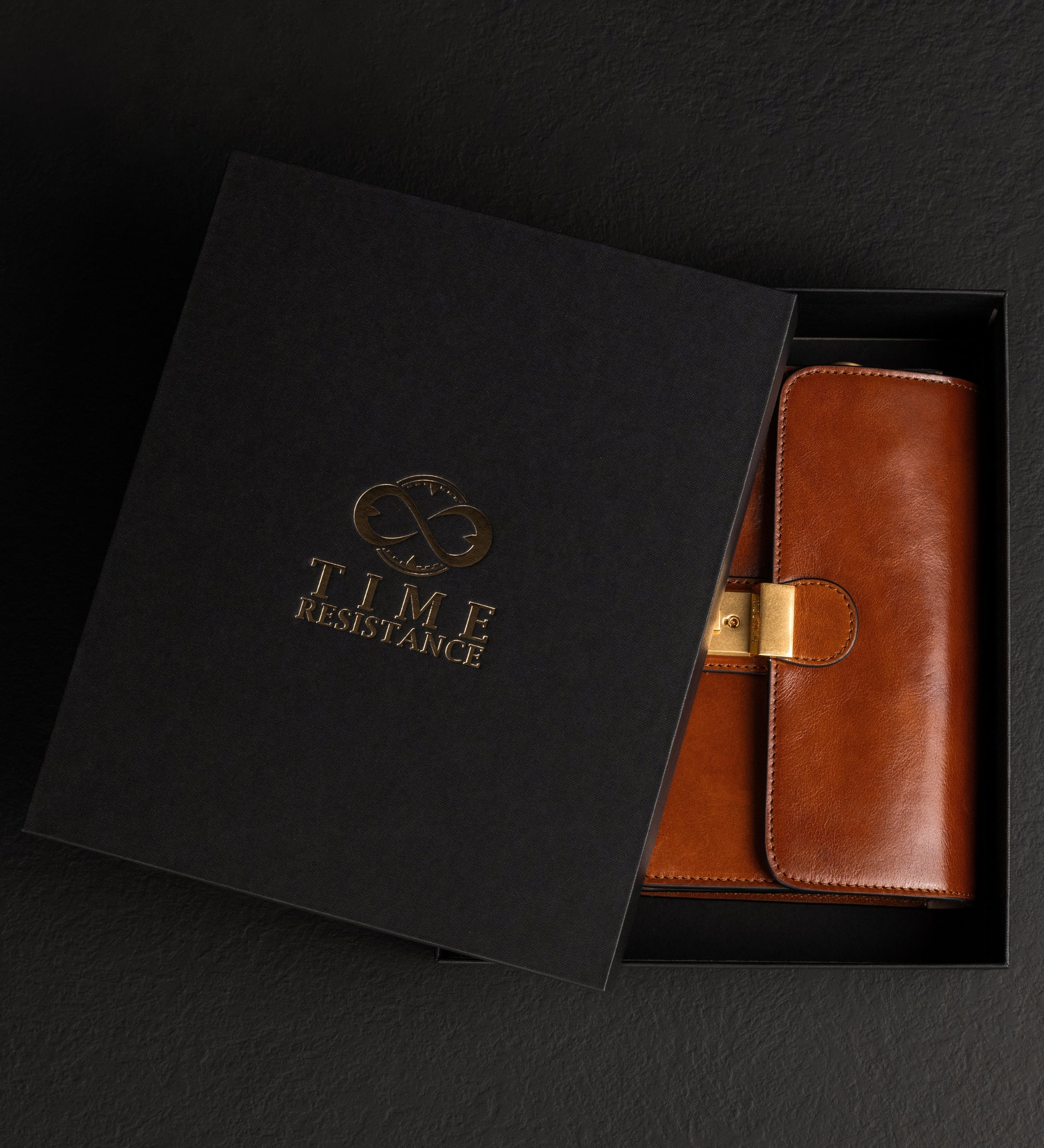 Pochette en cuir The Maltese Falcon