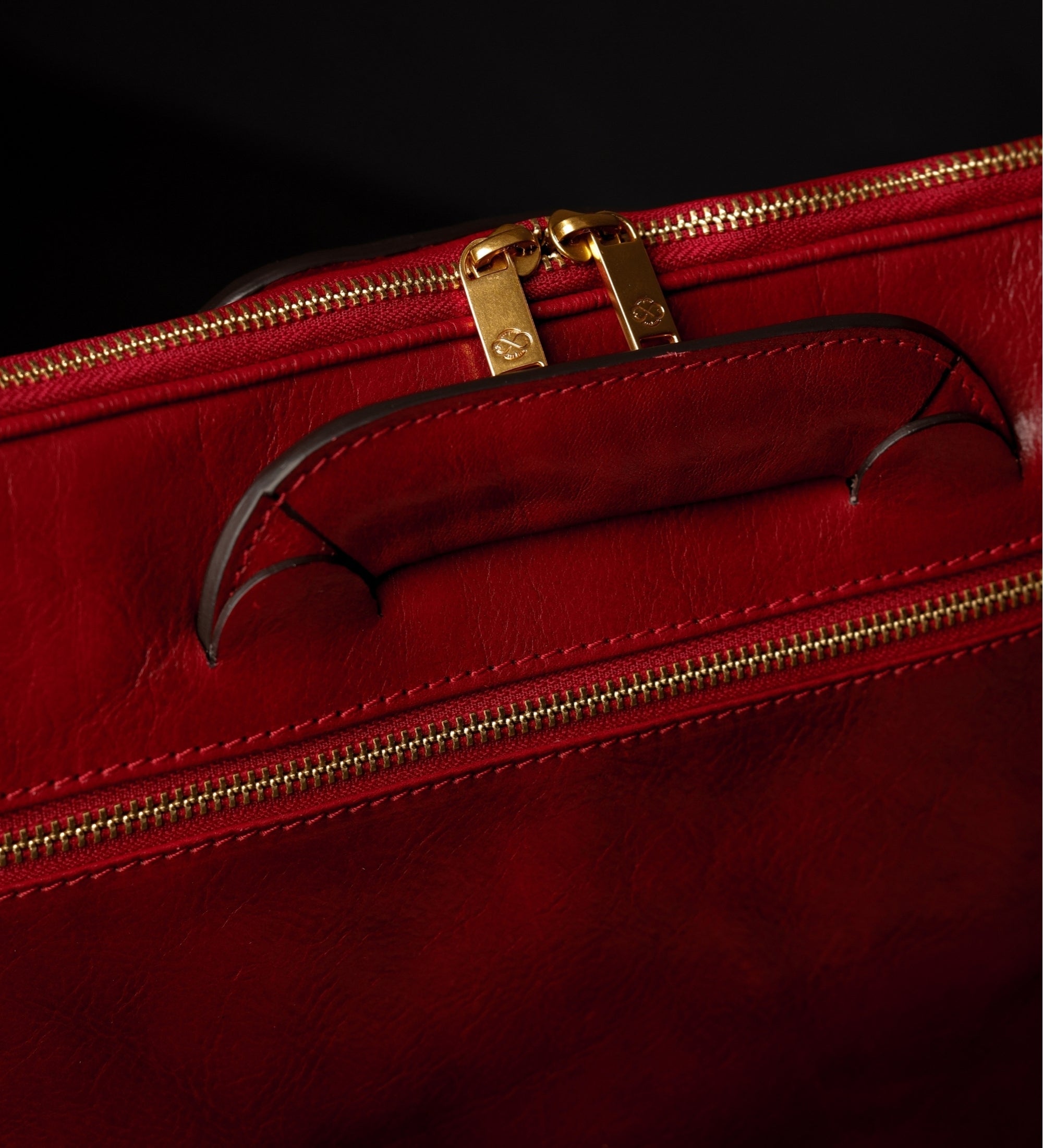 Sacoche pour ordinateur portable en cuir Brave New World