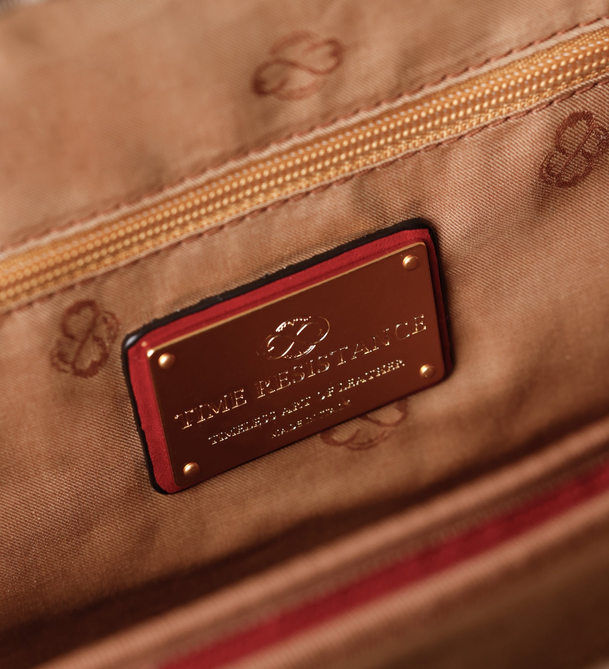 Sacoche pour ordinateur portable en cuir Brave New World