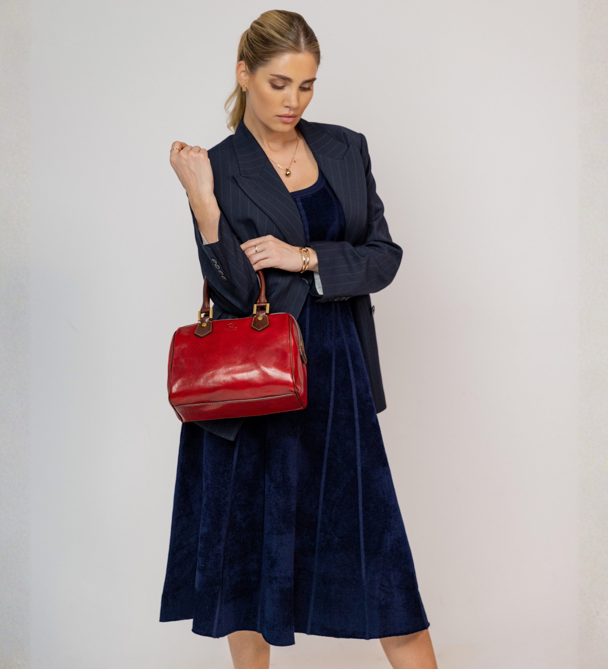 Sac baril en cuir pour femme Little Dorrit