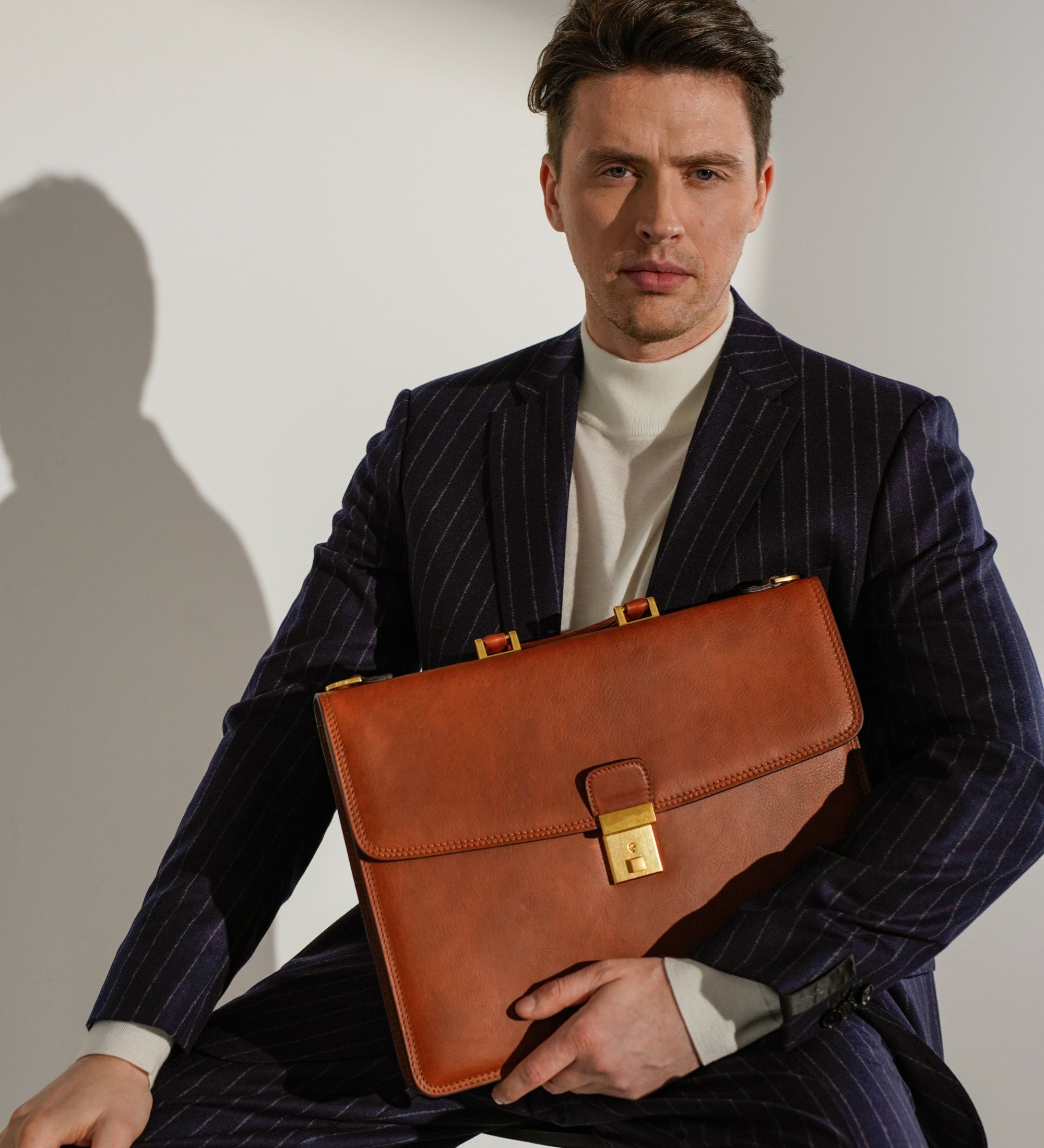 Serviette en cuir The Sound of the Mountain