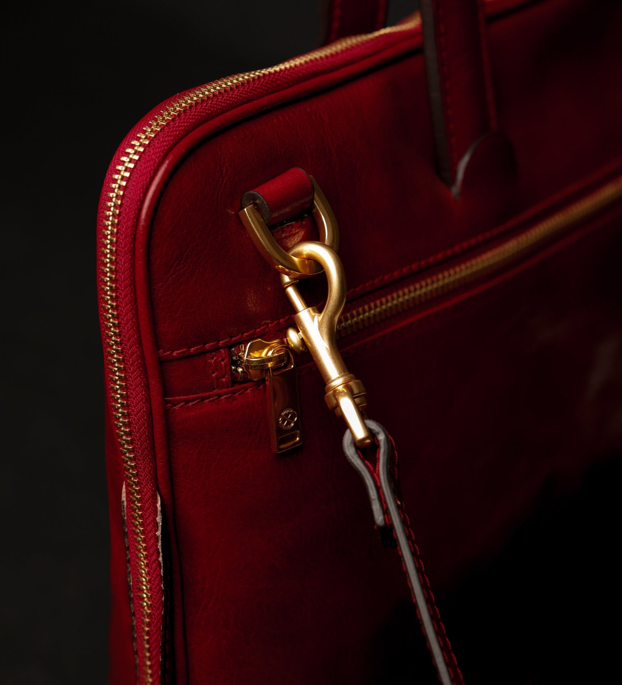 Sacoche pour ordinateur portable en cuir pour femme Brave New World