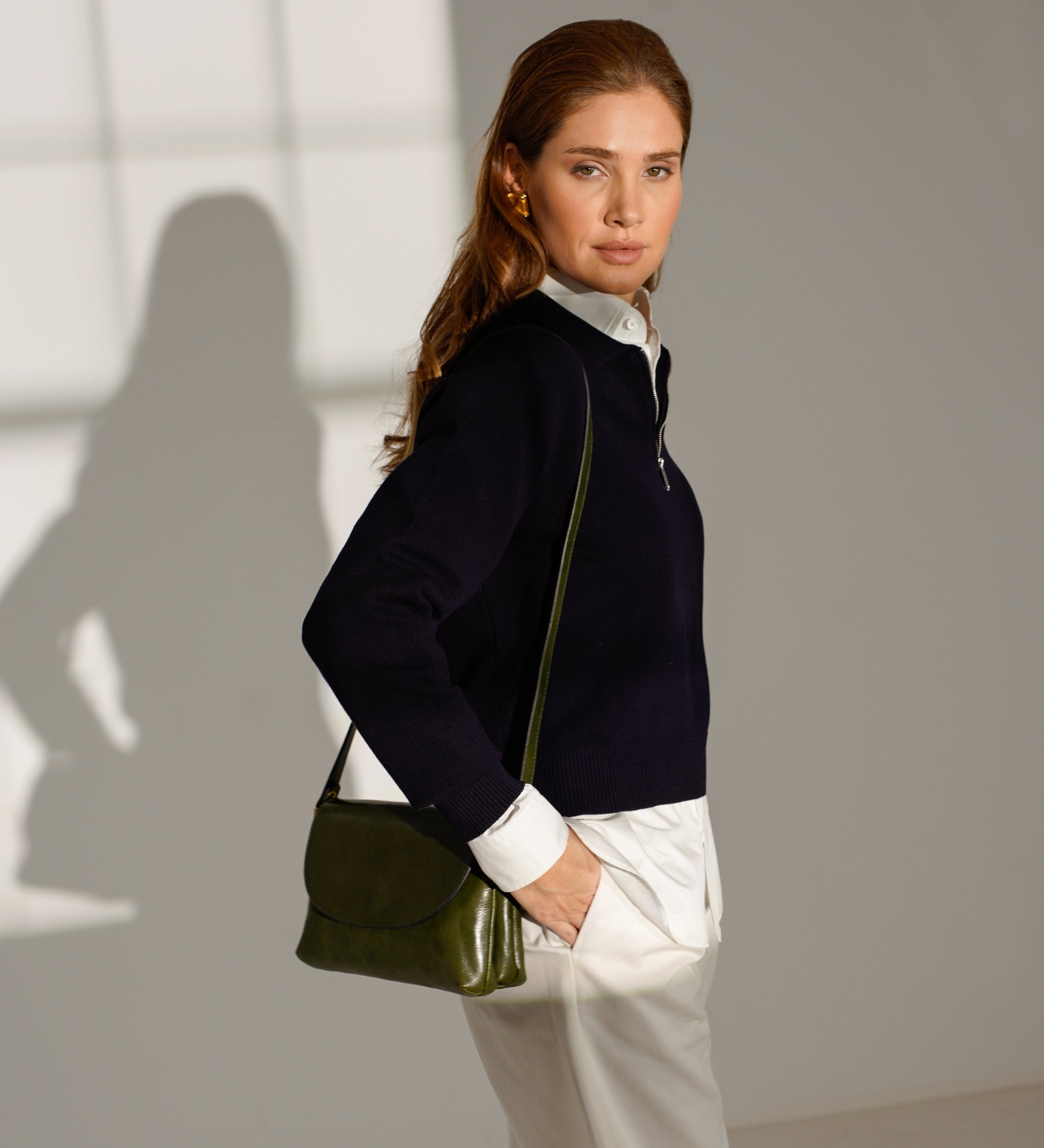 Sac à bandoulière en cuir pour femme Sophie's Choice