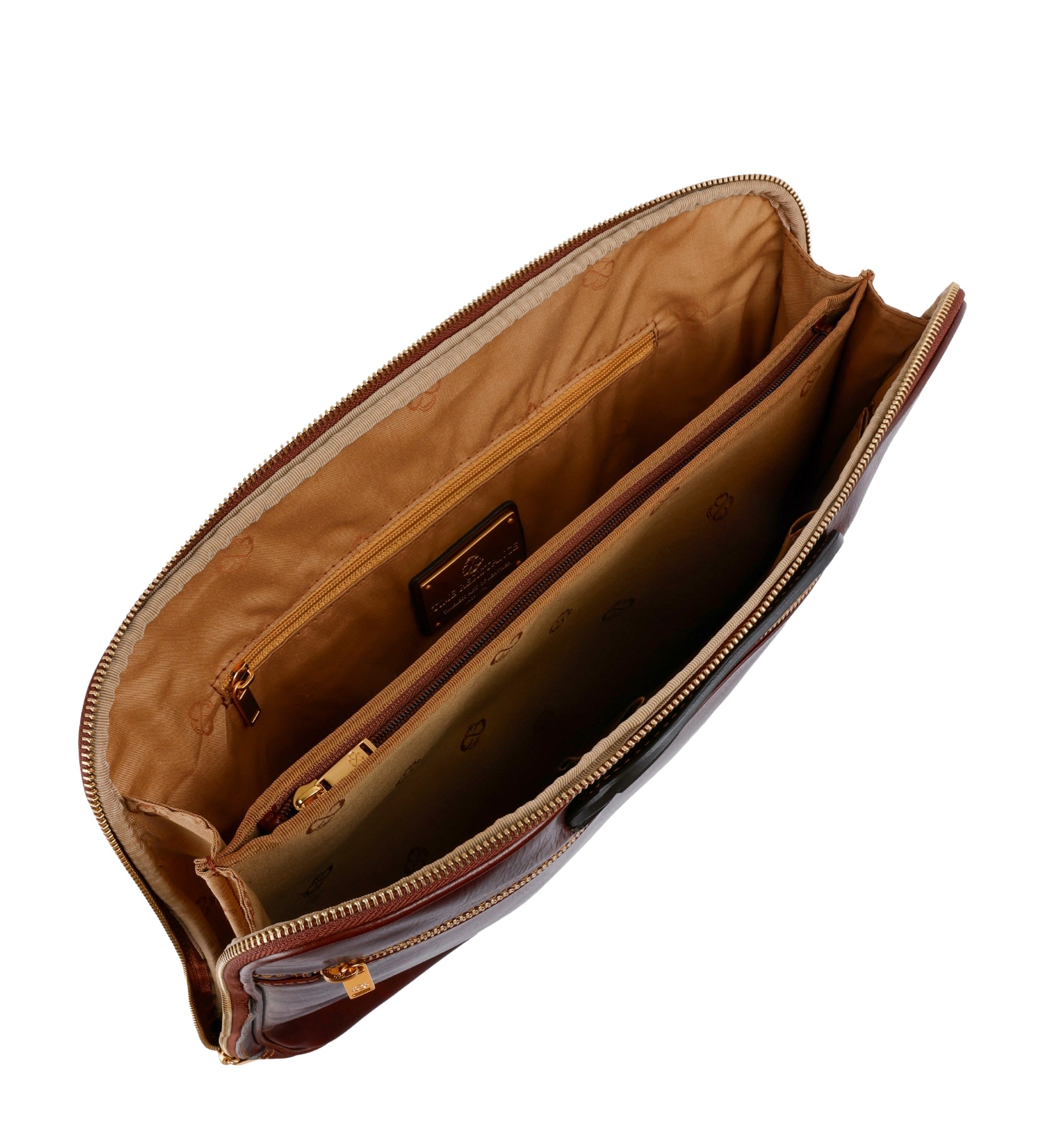 Sacoche pour ordinateur portable en cuir Brave New World