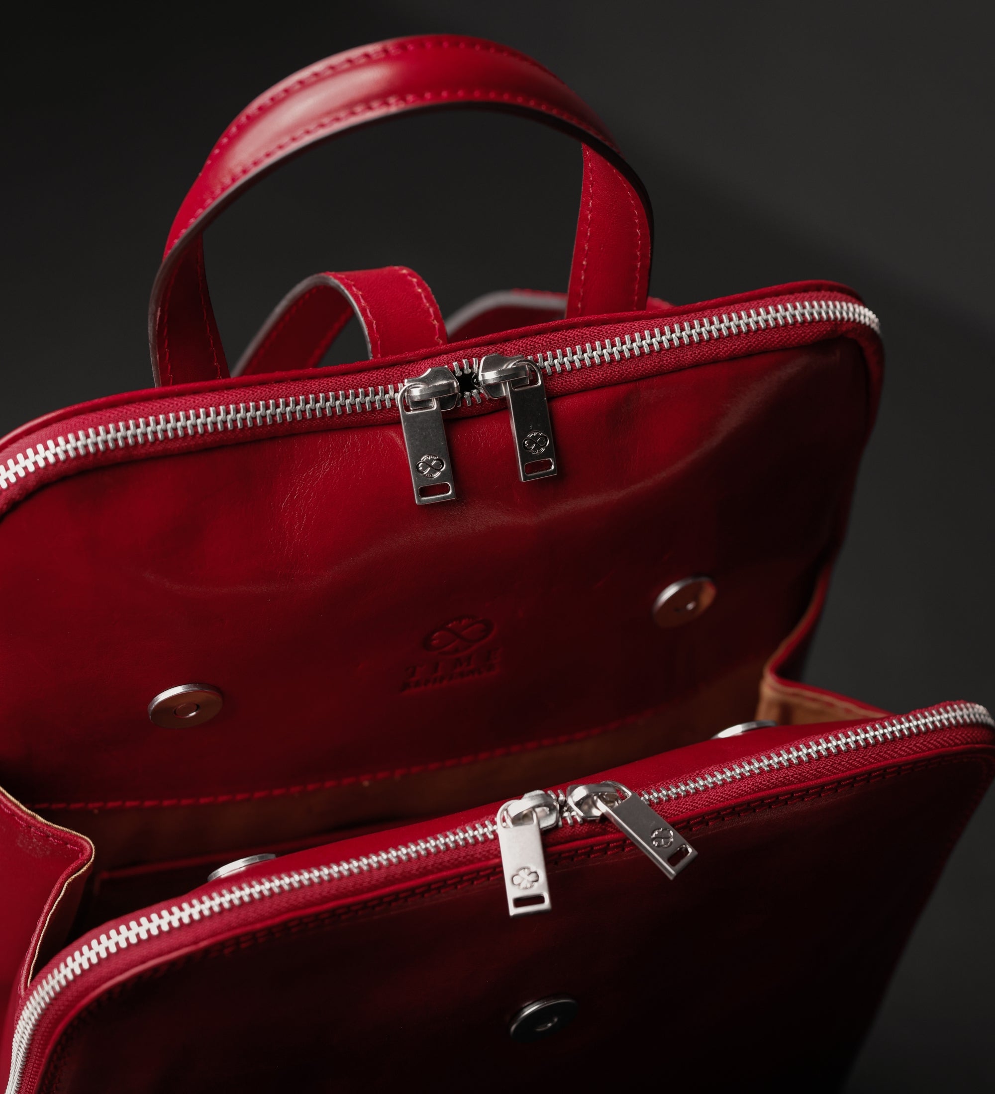 Sac à dos convertible à bandoulière en cuir pour femme Clarissa