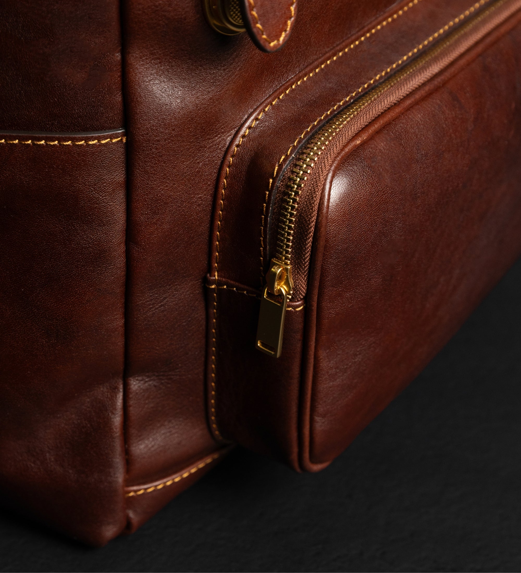 Sac à dos en cuir The Good Earth