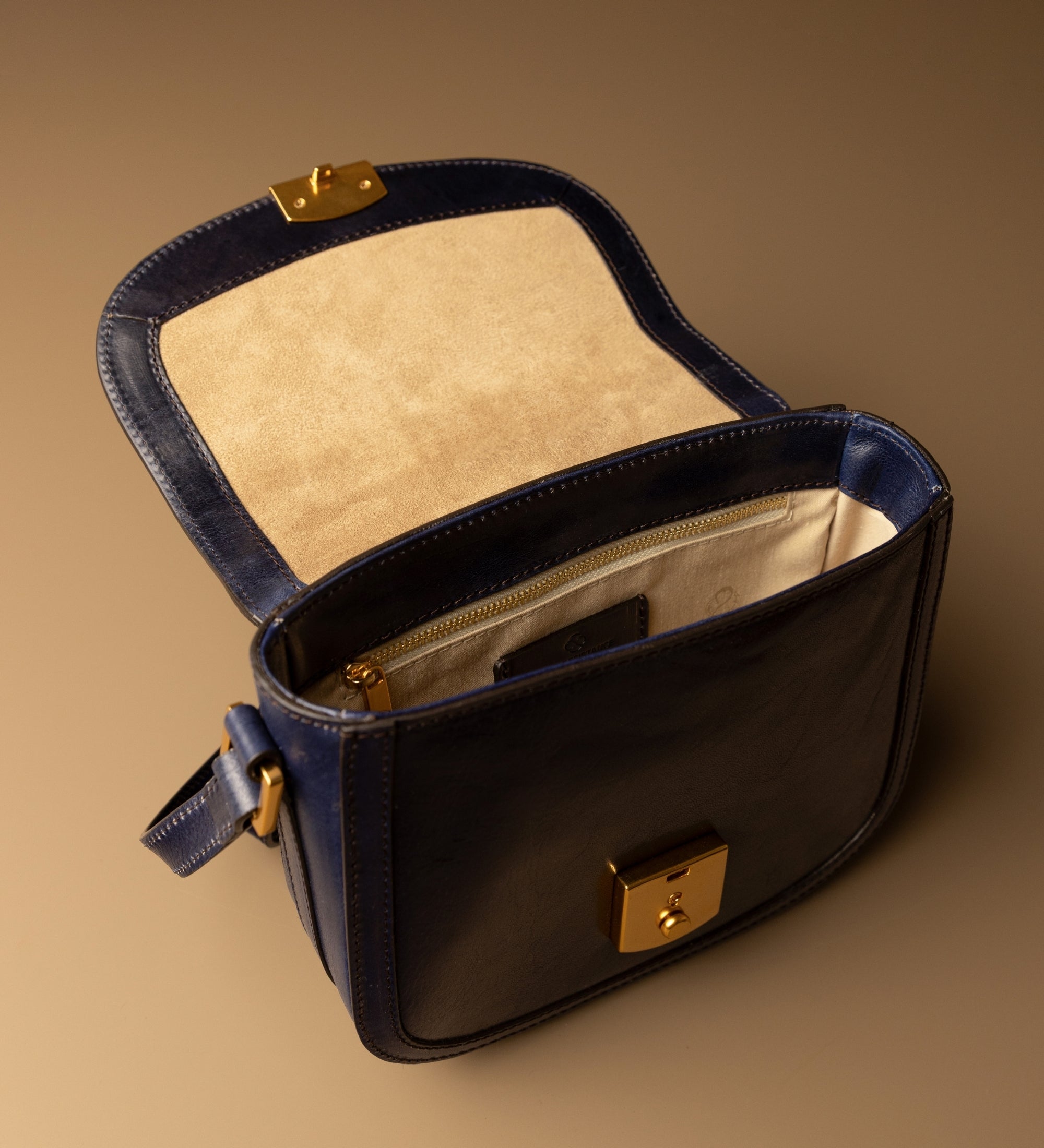 Sac selle en cuir pour femme Secrets