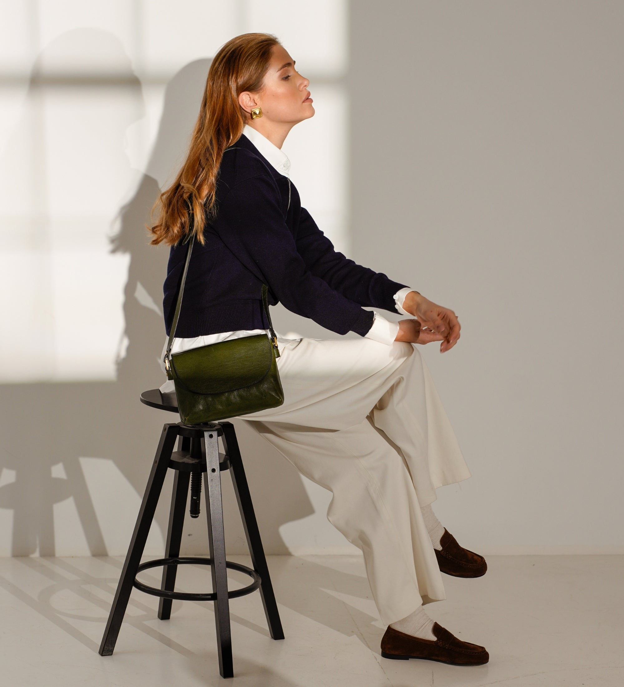 Sac à bandoulière en cuir pour femme Sophie's Choice