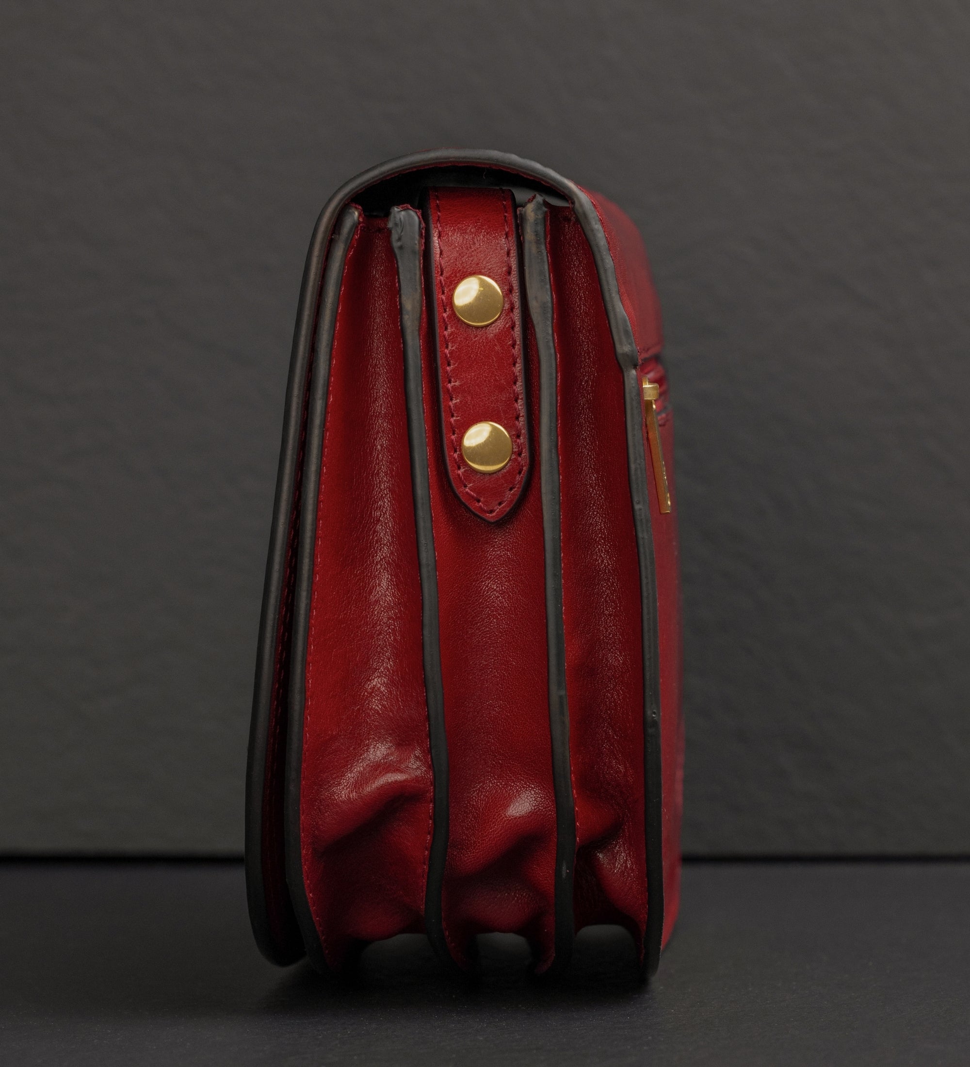 Sac à bandoulière selle en cuir pour femme Moonfleet