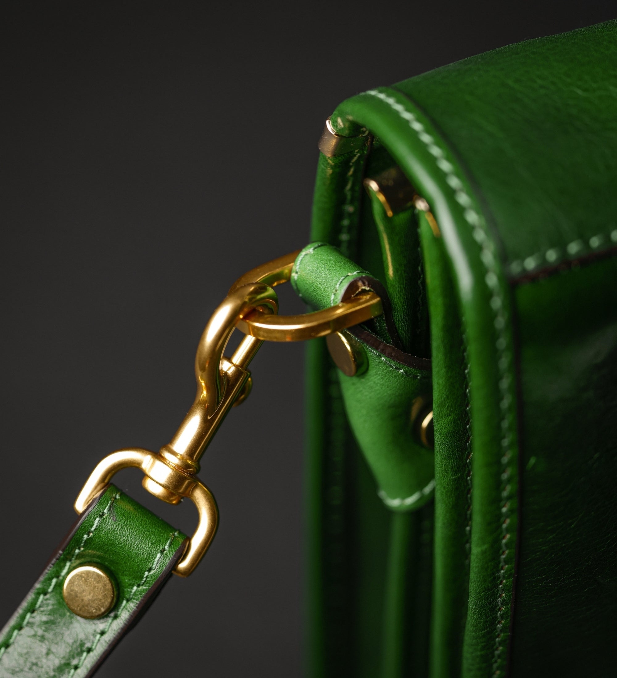 Sacoche pour ordinateur portable en cuir Illusions
