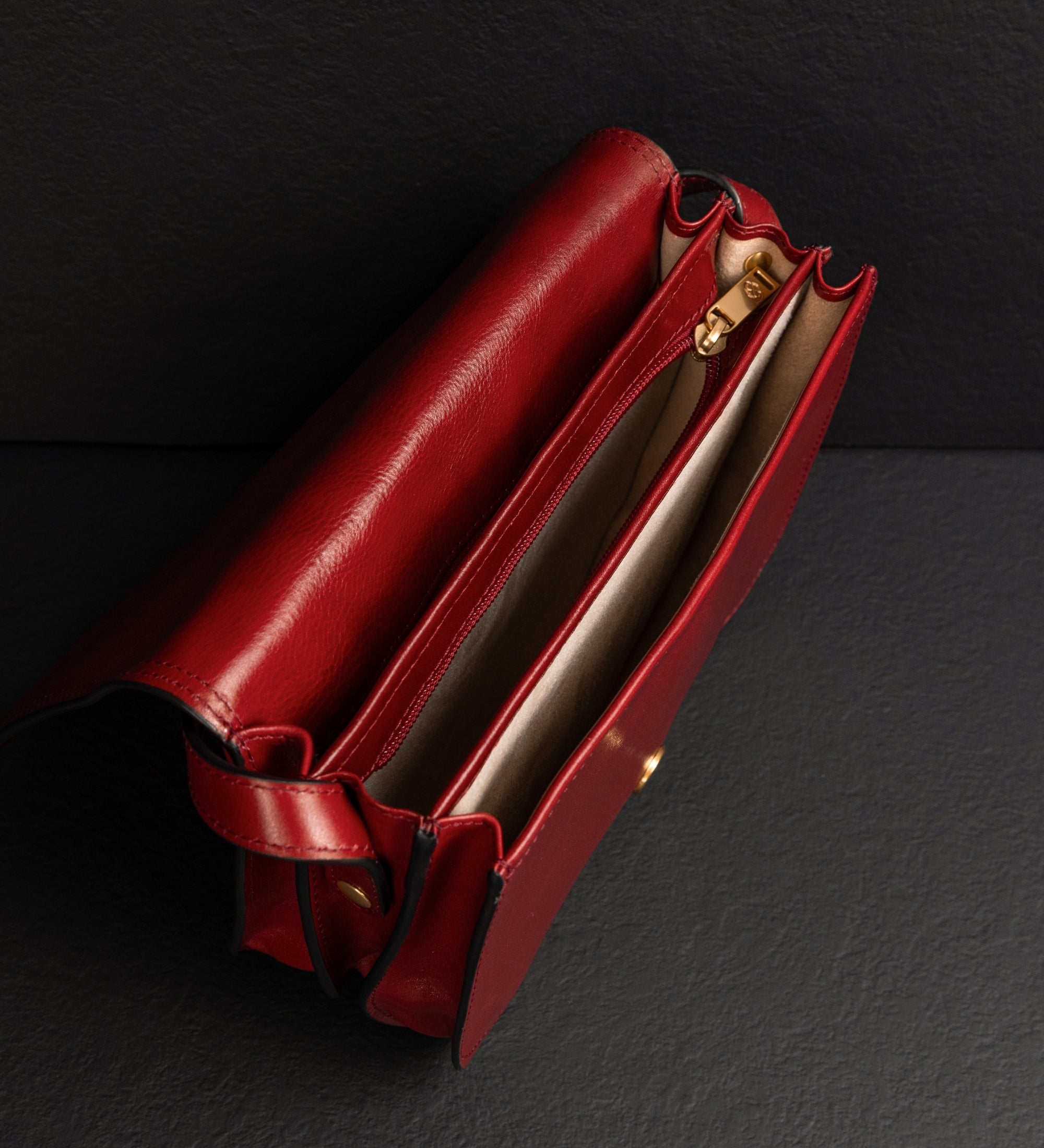 Sac à bandoulière selle en cuir pour femme Moonfleet