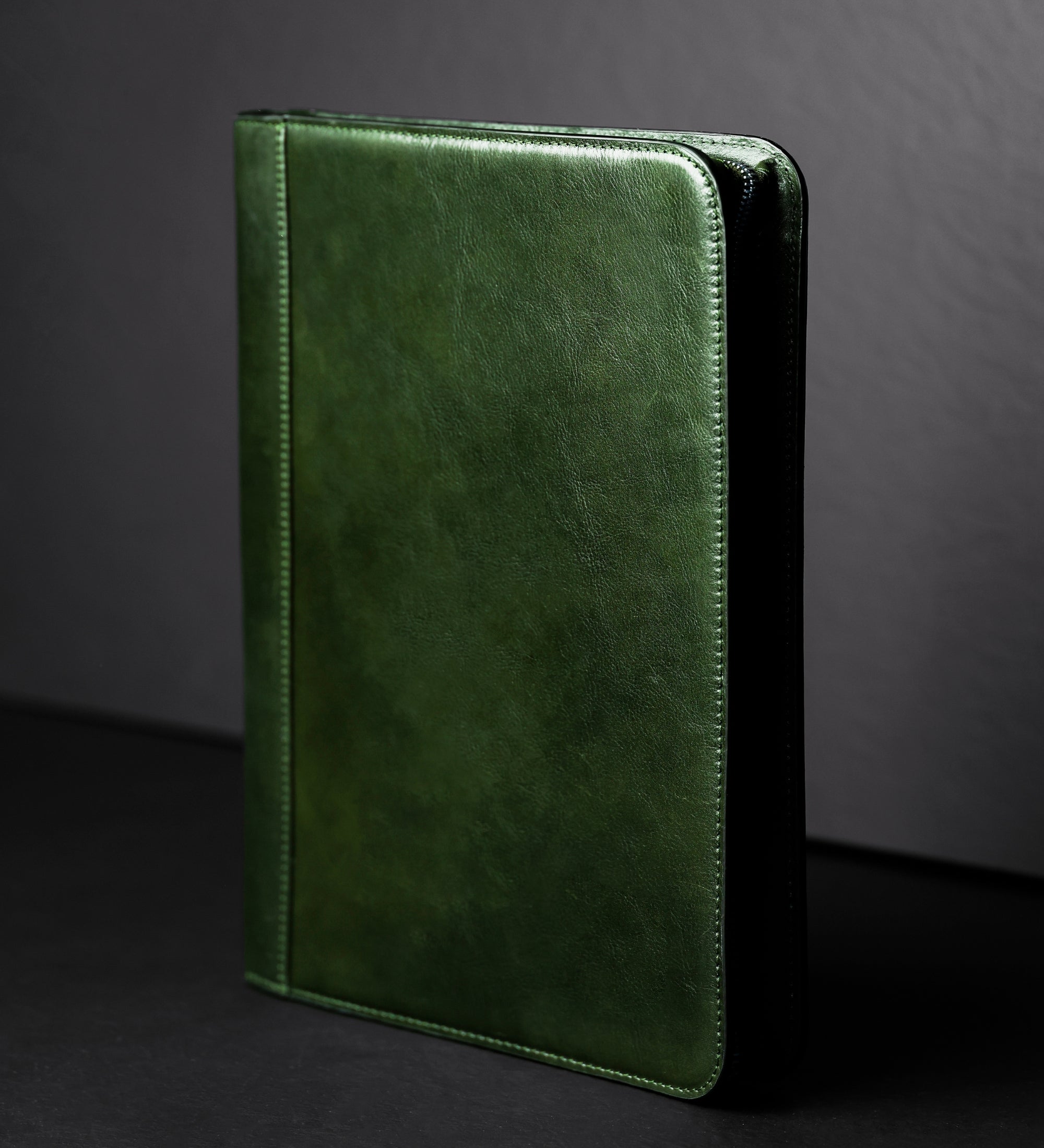 Porte-documents organiseur A4 en cuir Candide