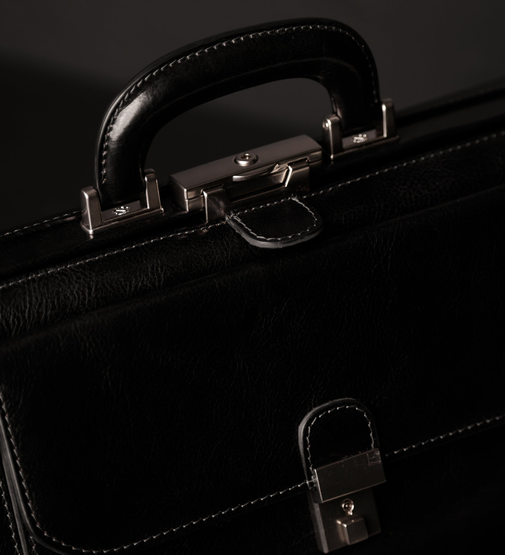 Grand sac de docteur en cuir italien pour femme Hamlet