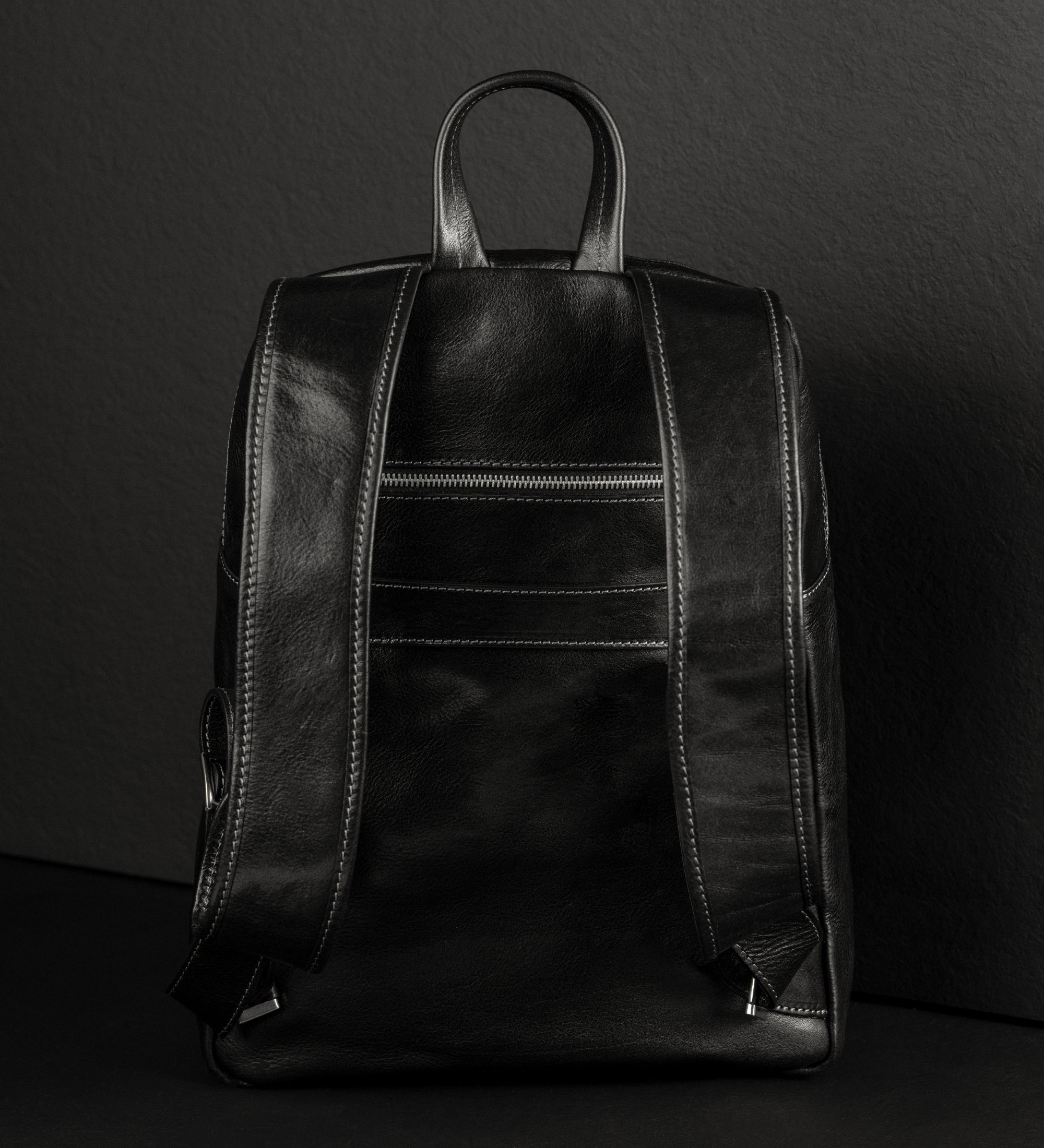 Grand sac à dos en cuir L.A. Confidential