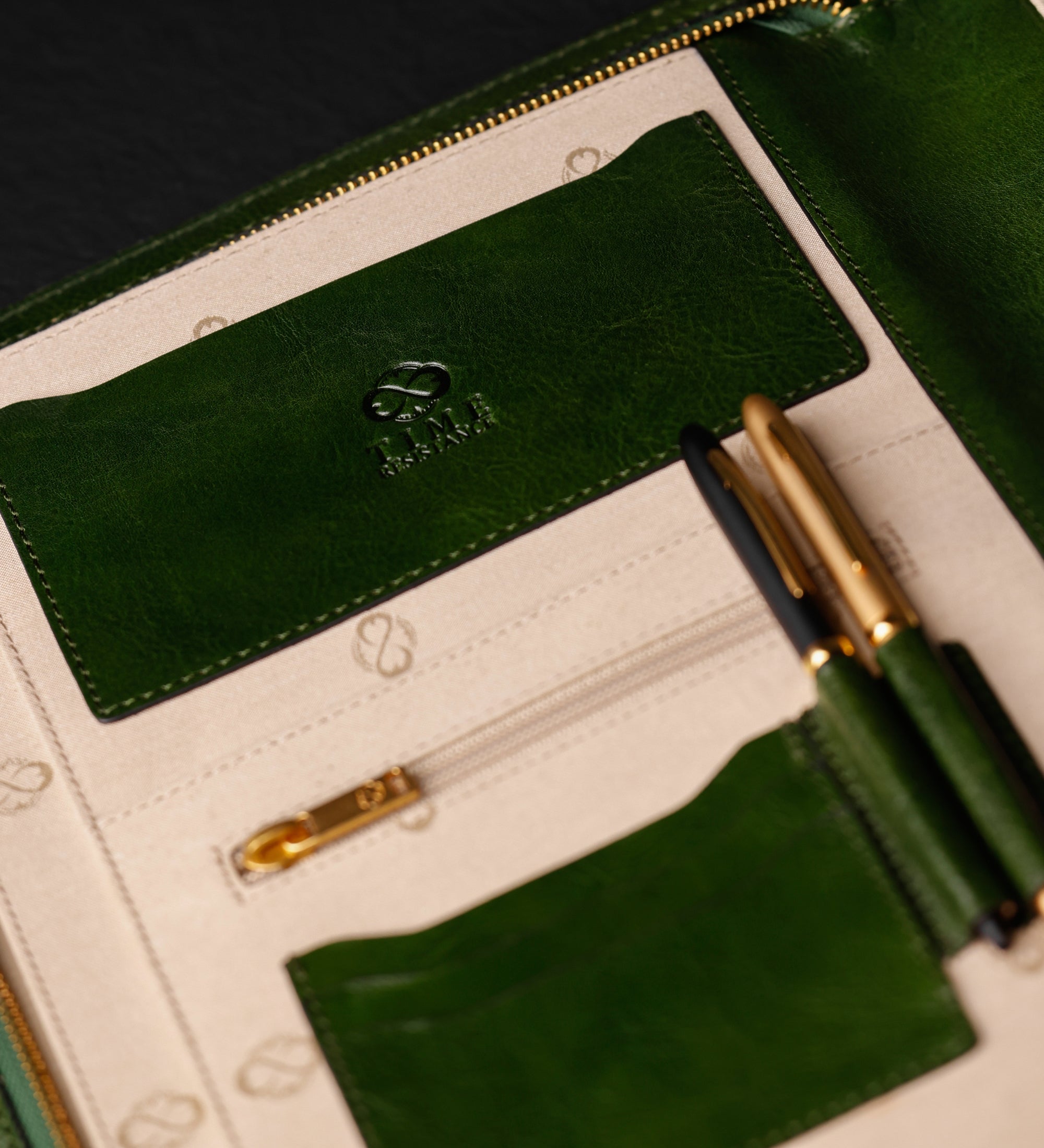 Porte-documents organiseur A4 en cuir pour femme Candide