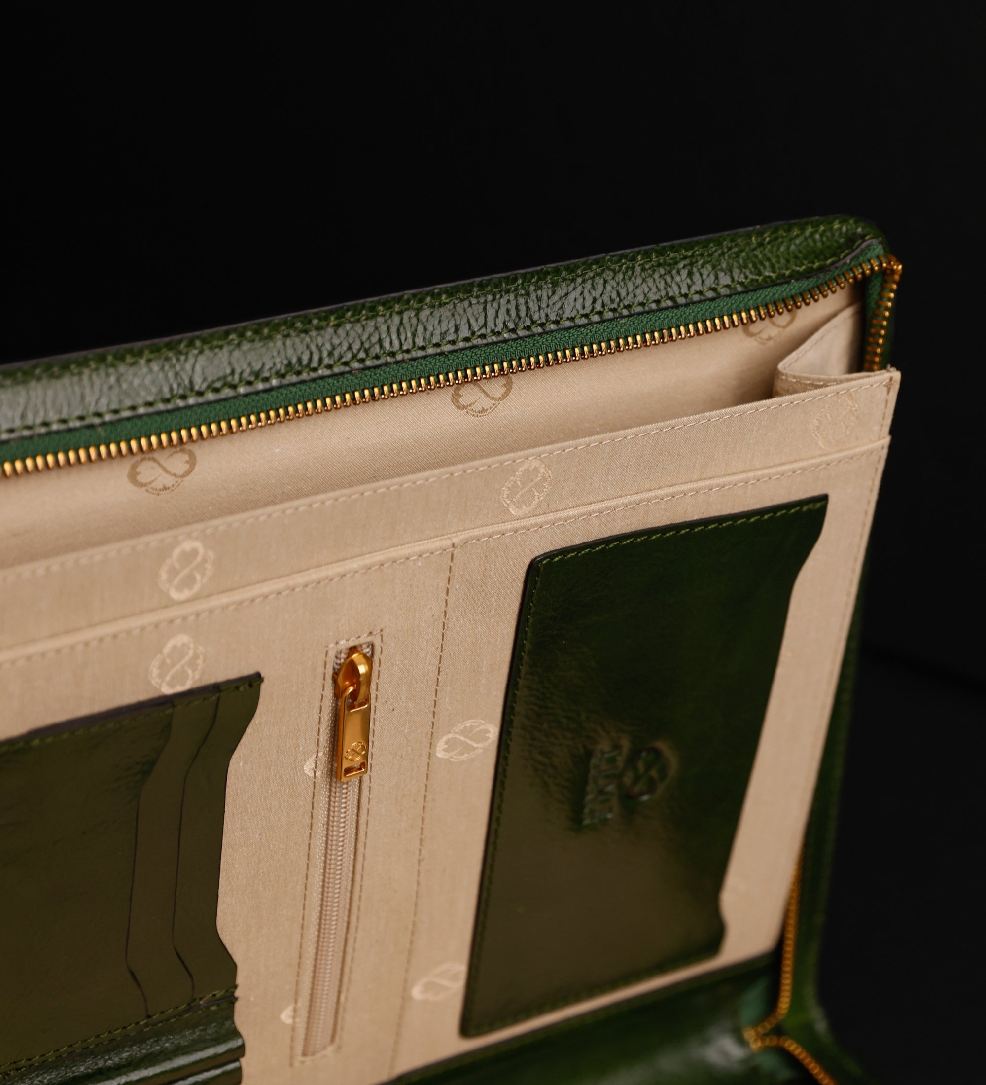 Porte-documents organiseur A4 en cuir pour femme Candide