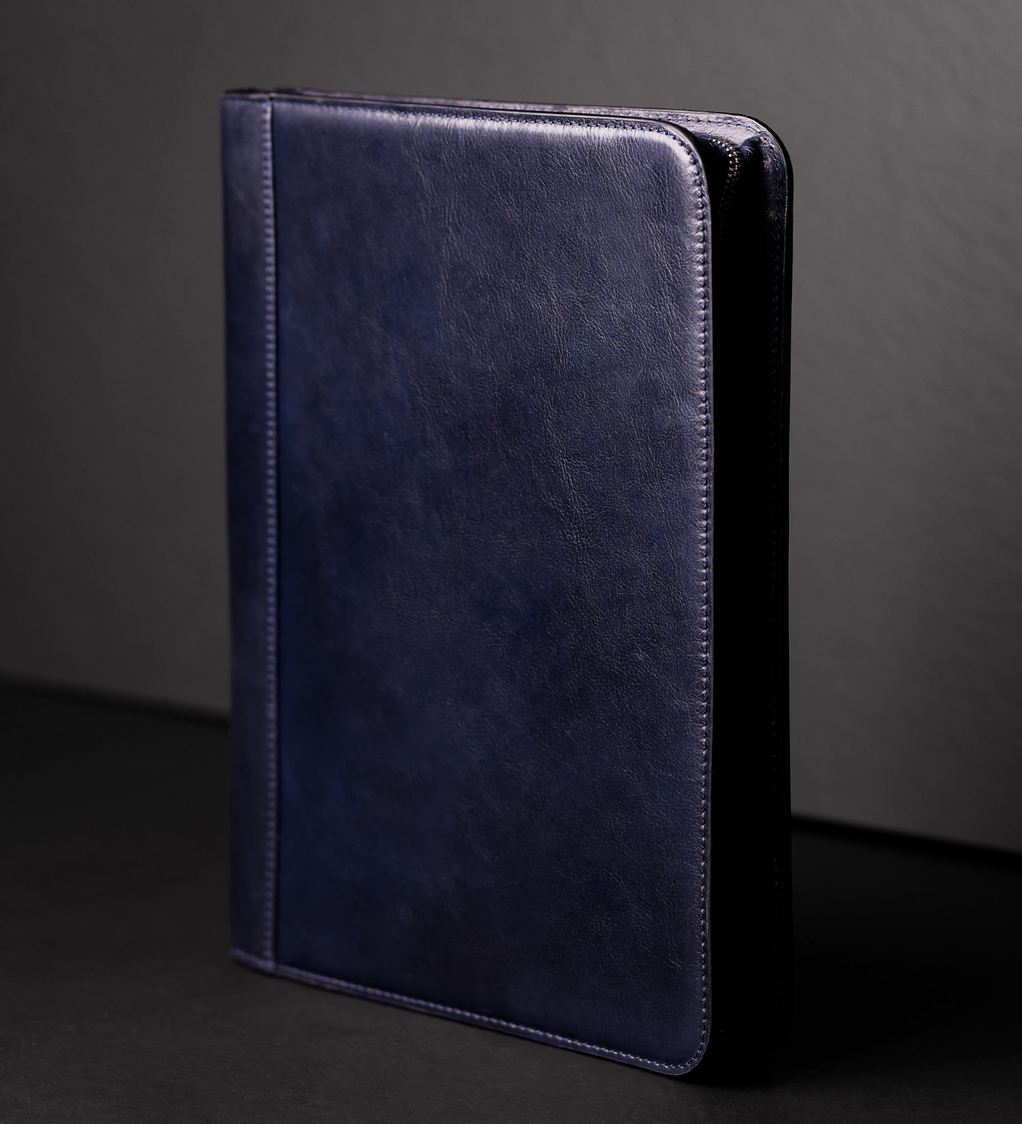 Porte-documents organiseur A4 en cuir Candide