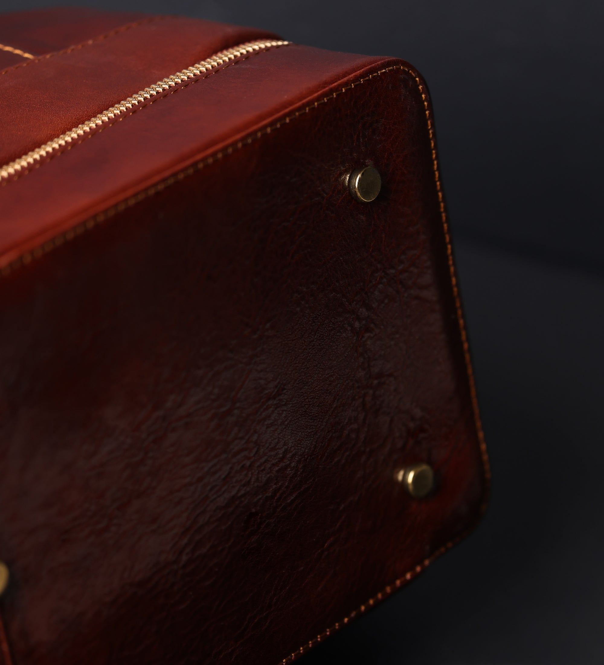 Grand sac de docteur en cuir italien The Master and Margarita