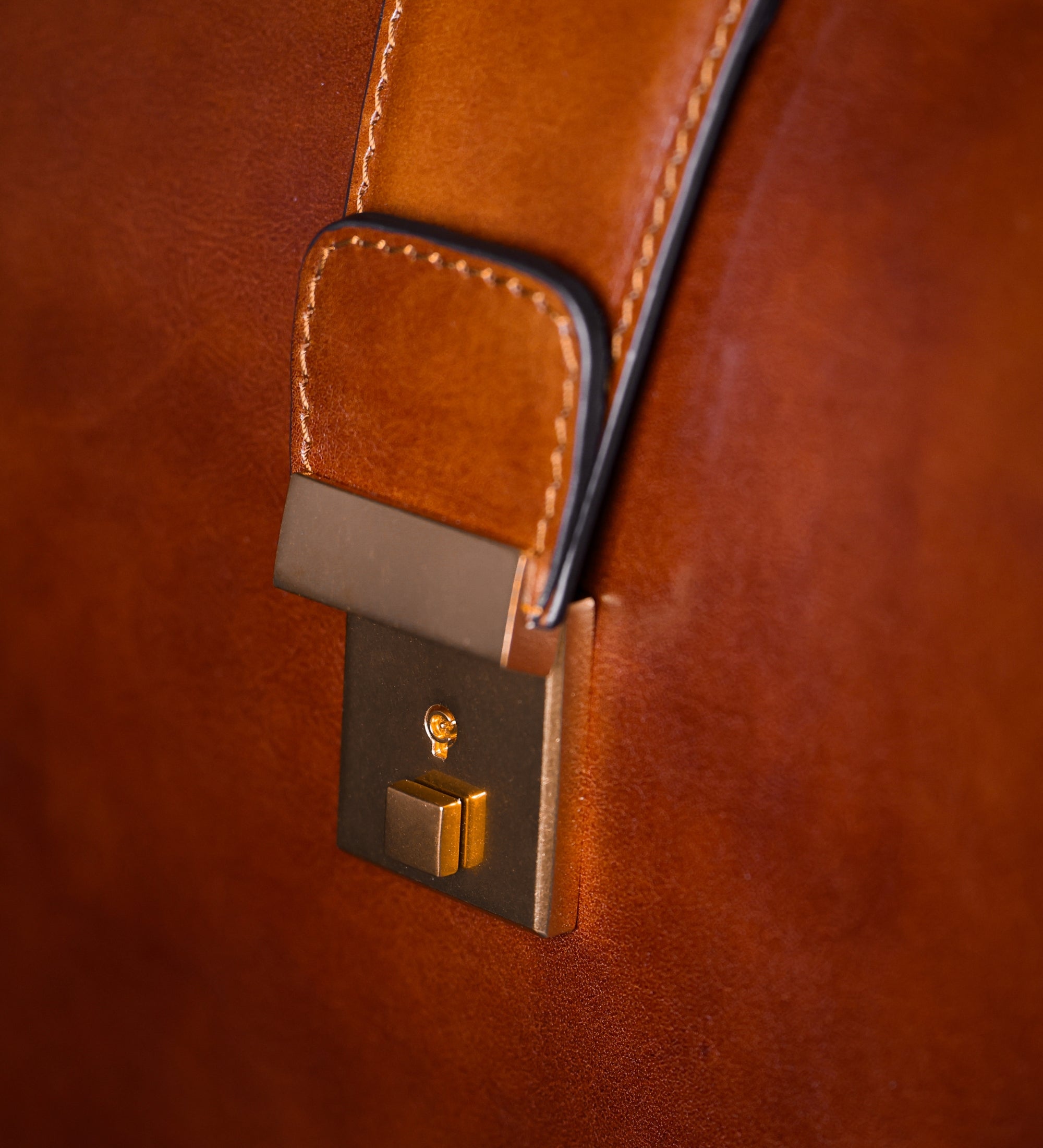 Grande mallette en cuir The Firm