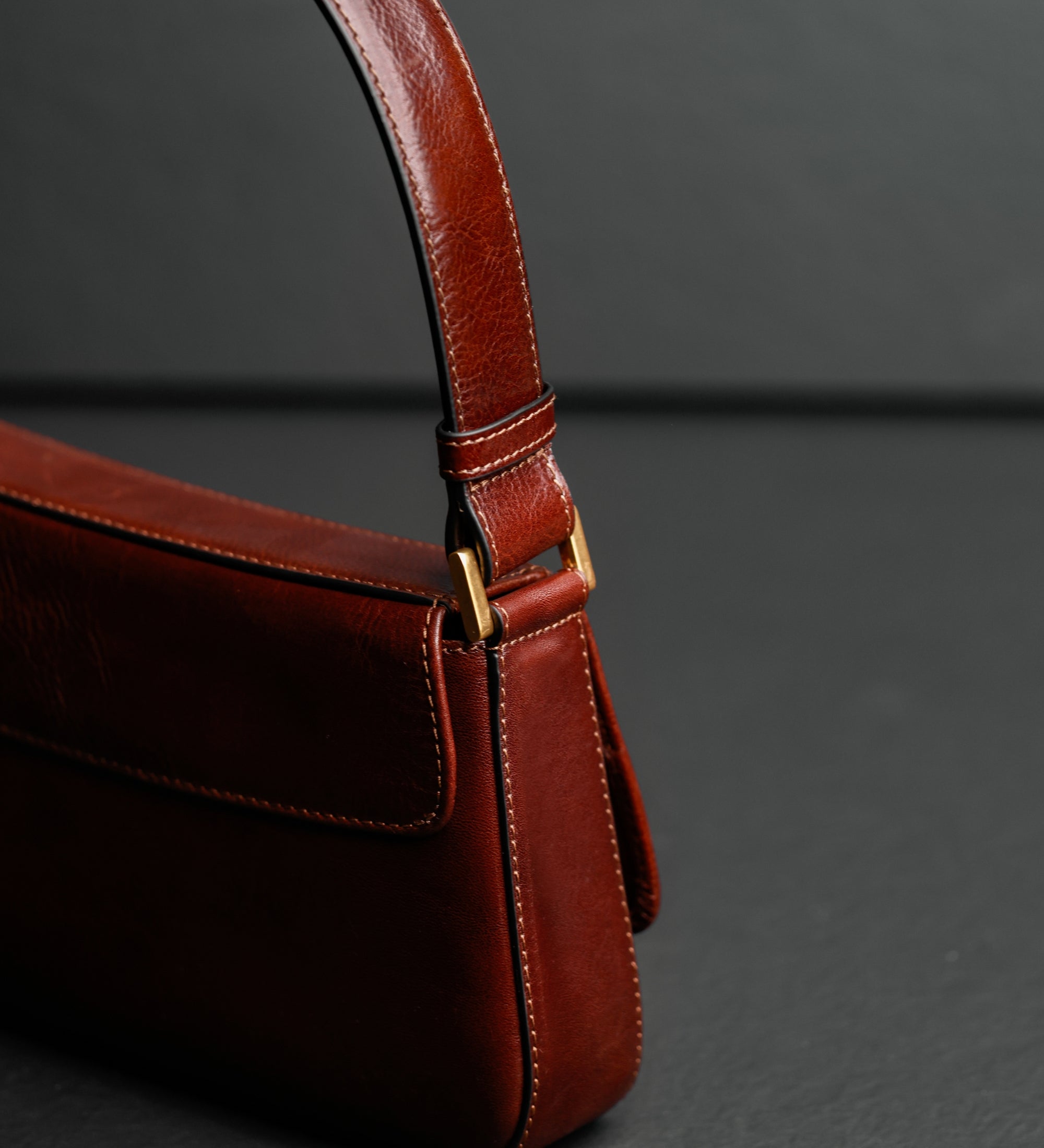 Sac à main baguette en cuir pour femme Bright Lights, Big City