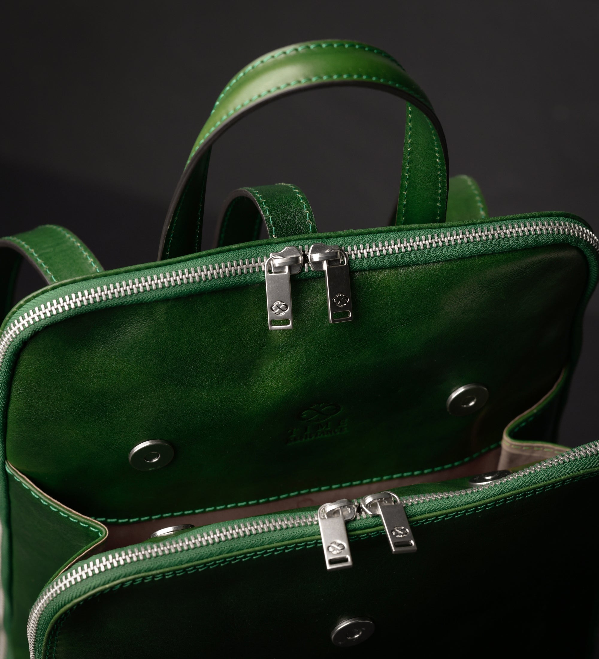 Sac à dos convertible à bandoulière en cuir pour femme Clarissa