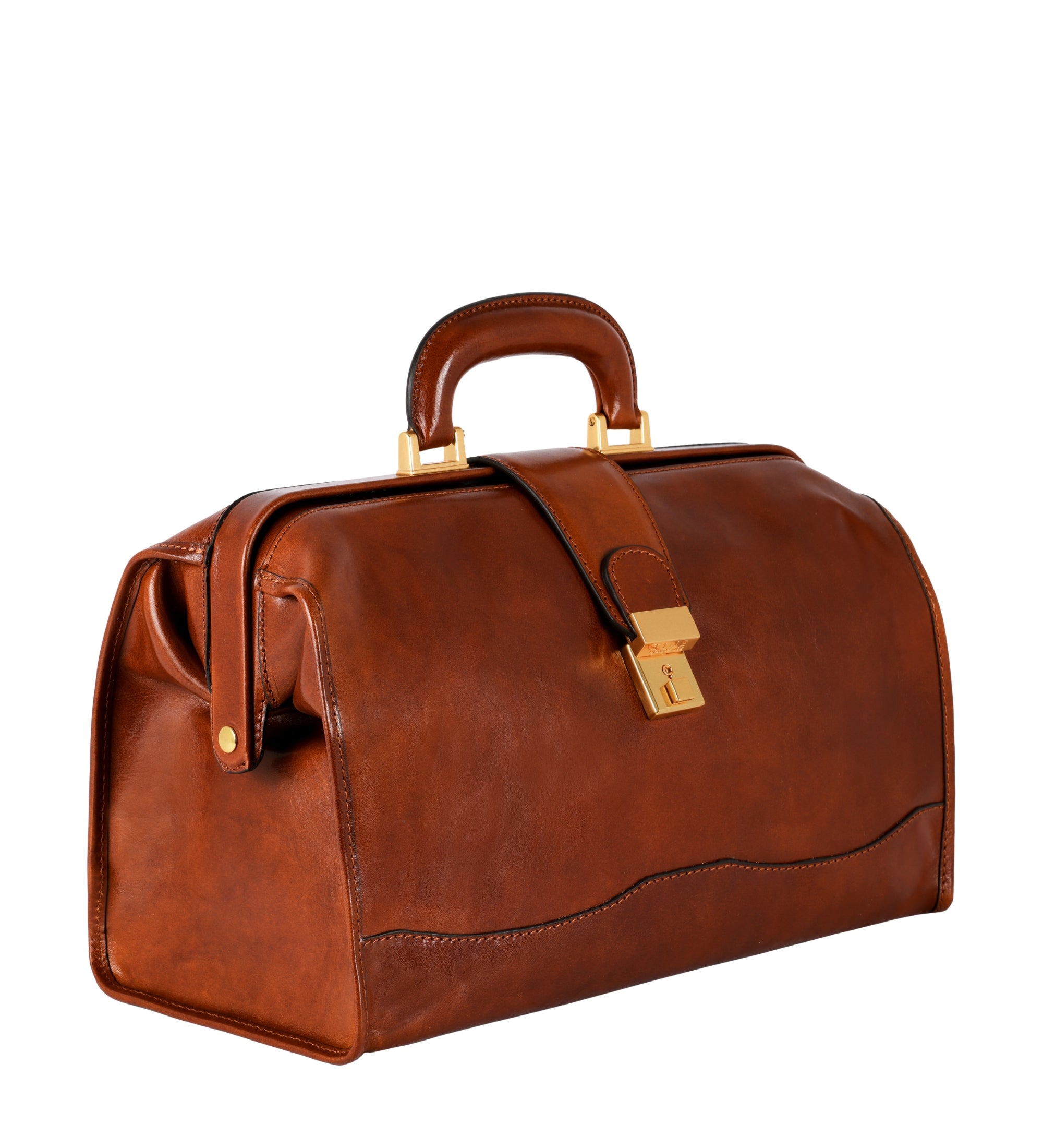 Petit sac de docteur en cuir David Copperfield