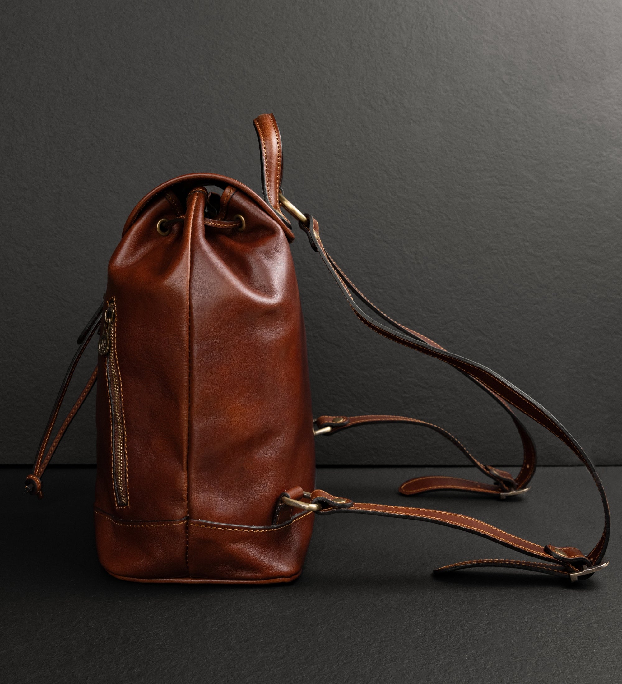 Sac à dos en cuir pour femme White Noise