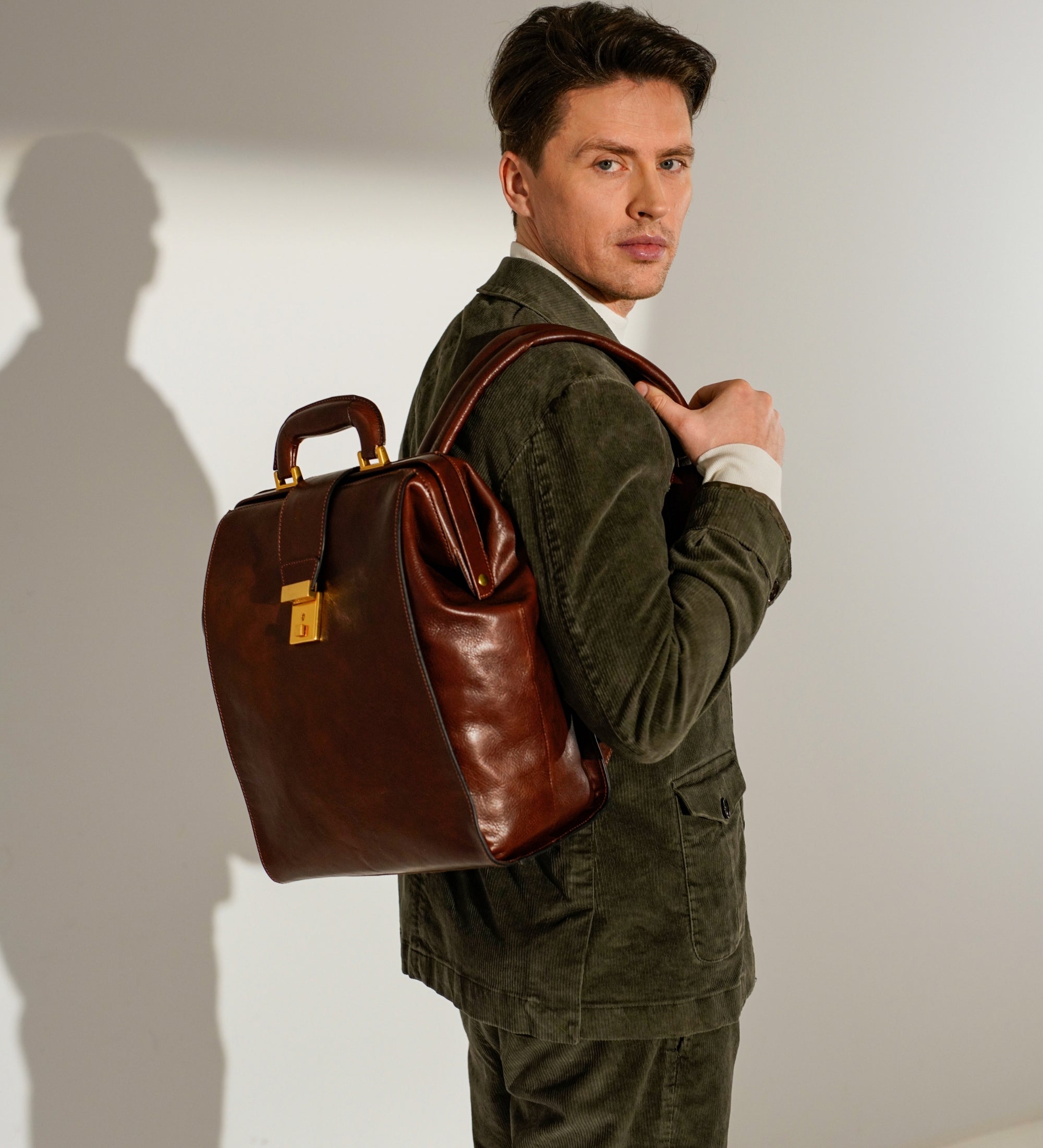 Sac à dos en cuir A Brief Story of Time