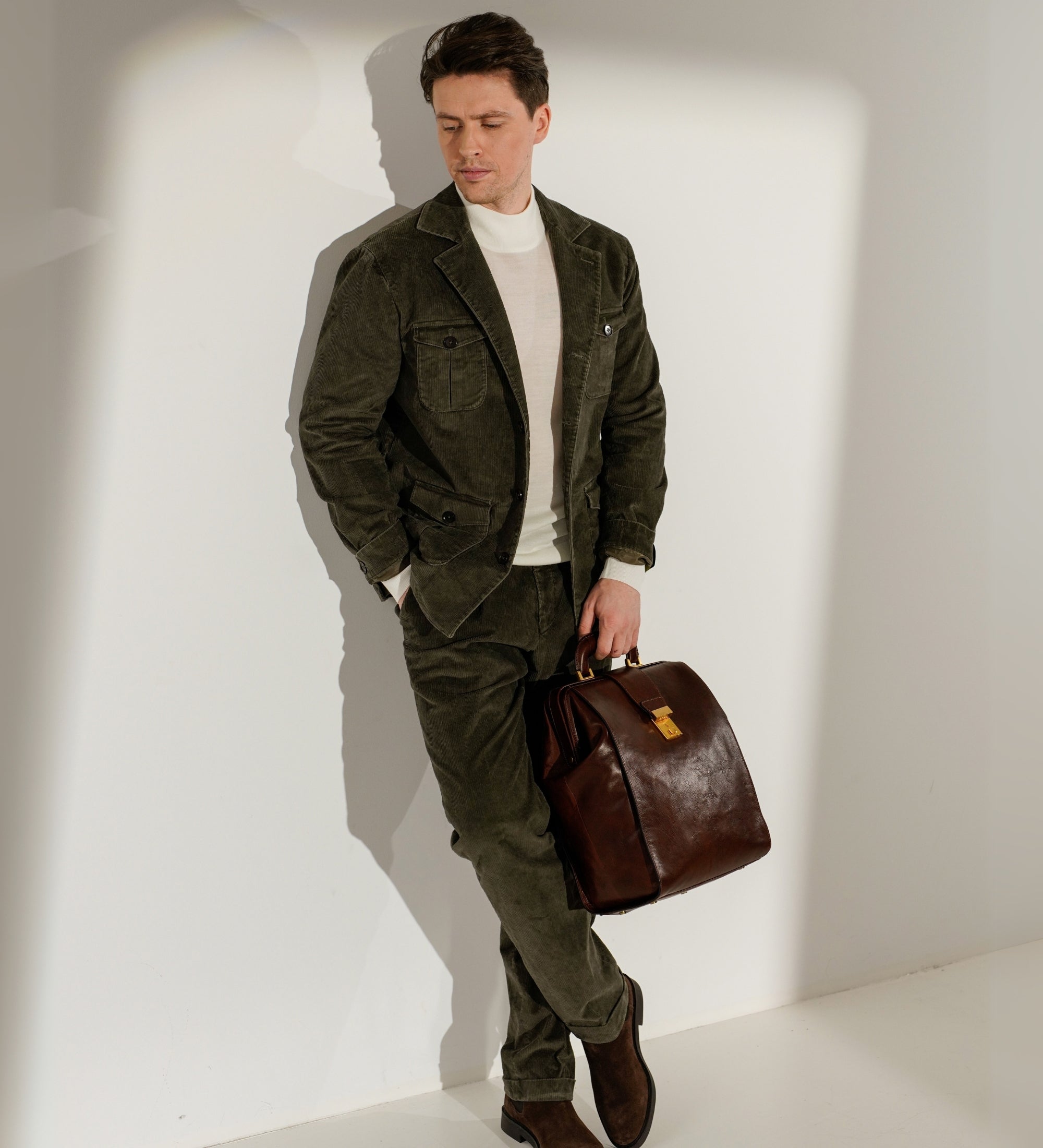 Sac à dos en cuir A Brief Story of Time