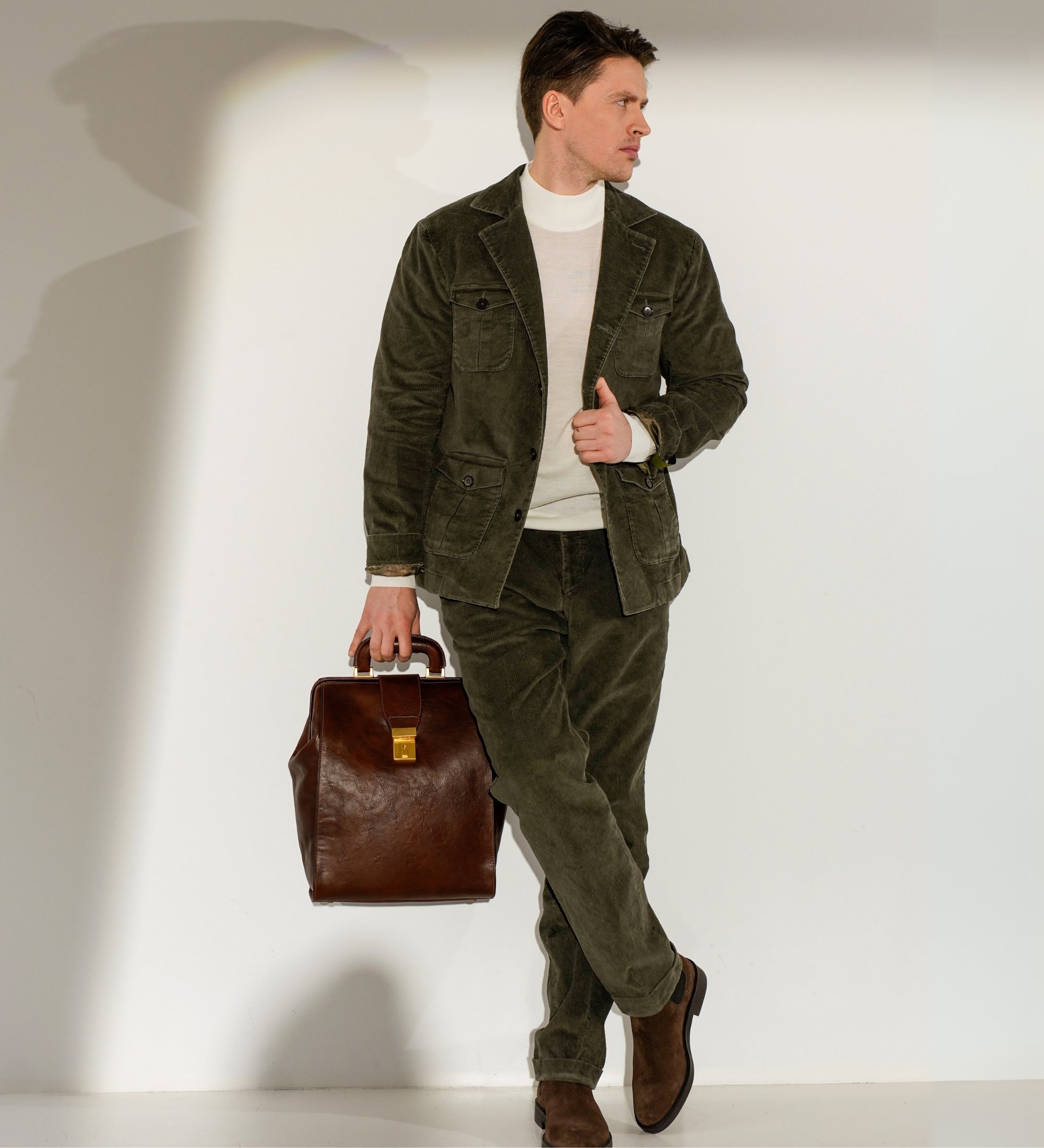 Sac à dos en cuir A Brief Story of Time