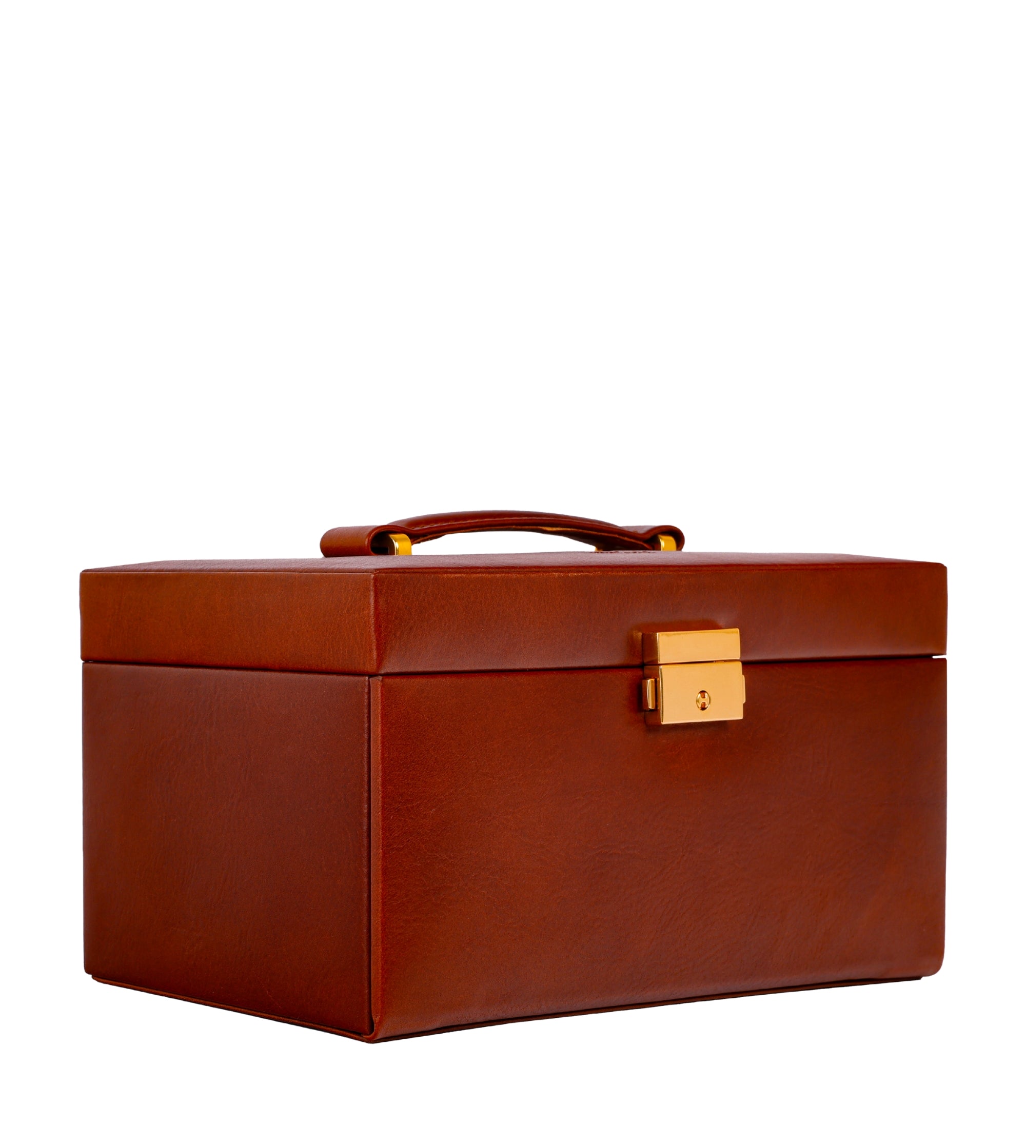 Boîte à bijoux en cuir pour femme Beloved