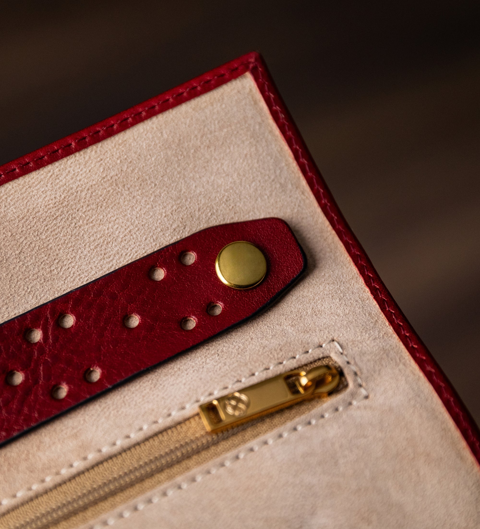 Étui à bijoux de voyage en cuir pour femme Madame Bovary