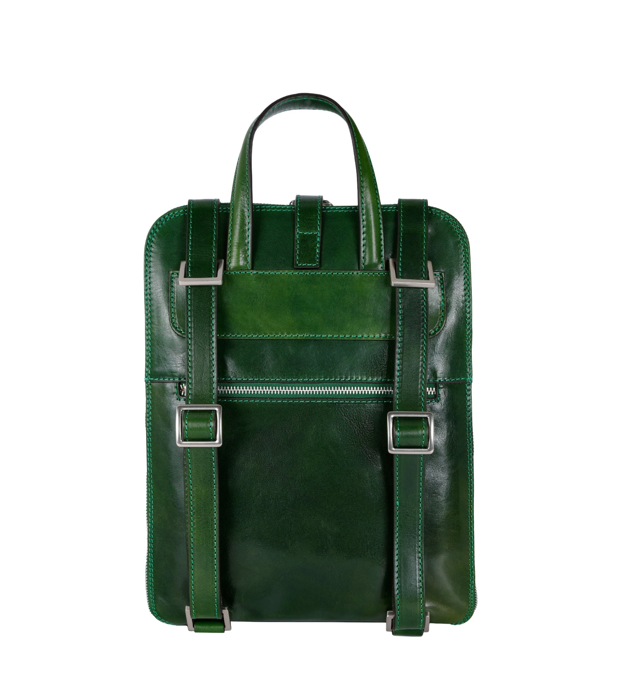 Sac à dos convertible à bandoulière en cuir pour femme Clarissa