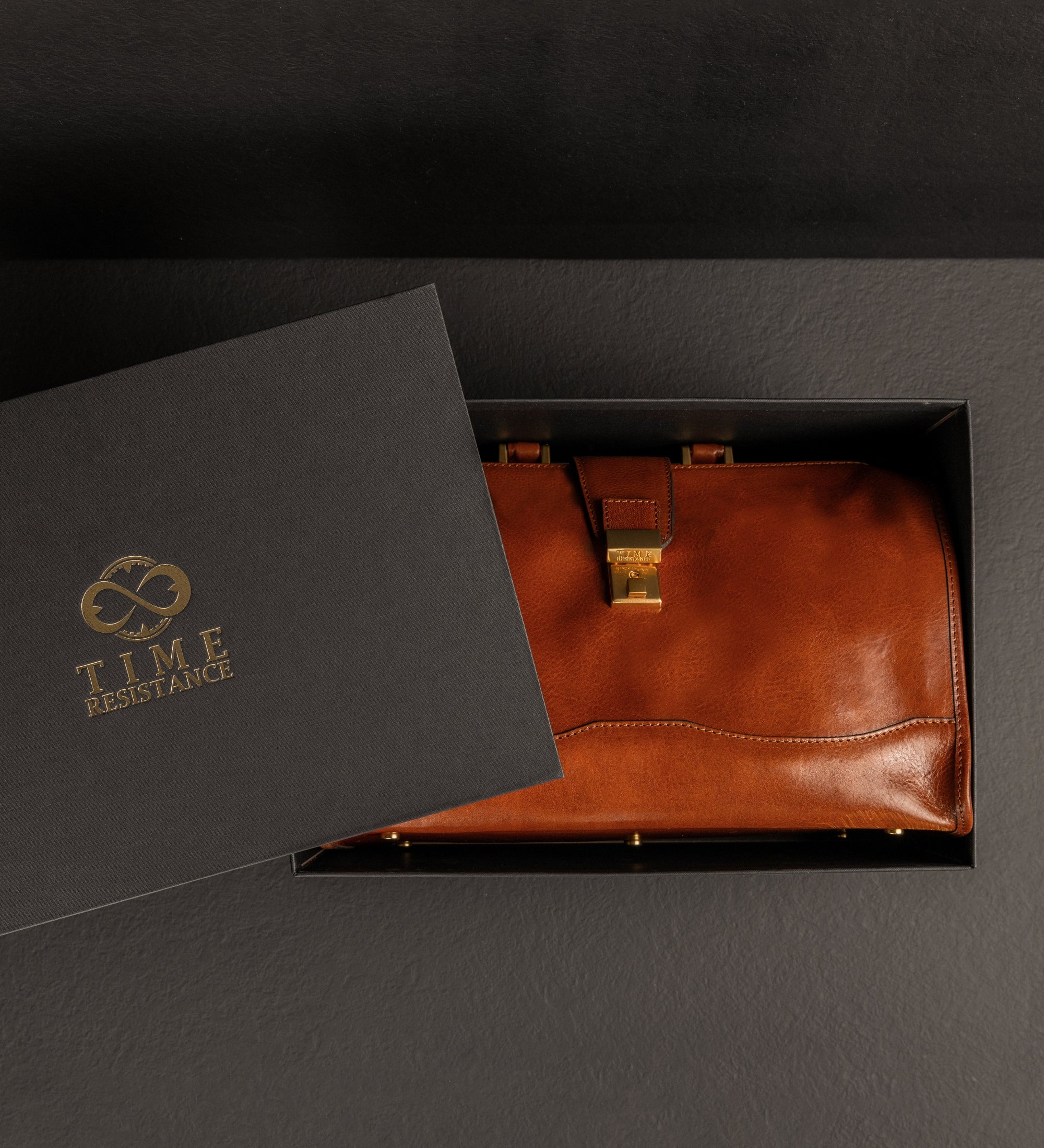 Petit sac de docteur en cuir David Copperfield