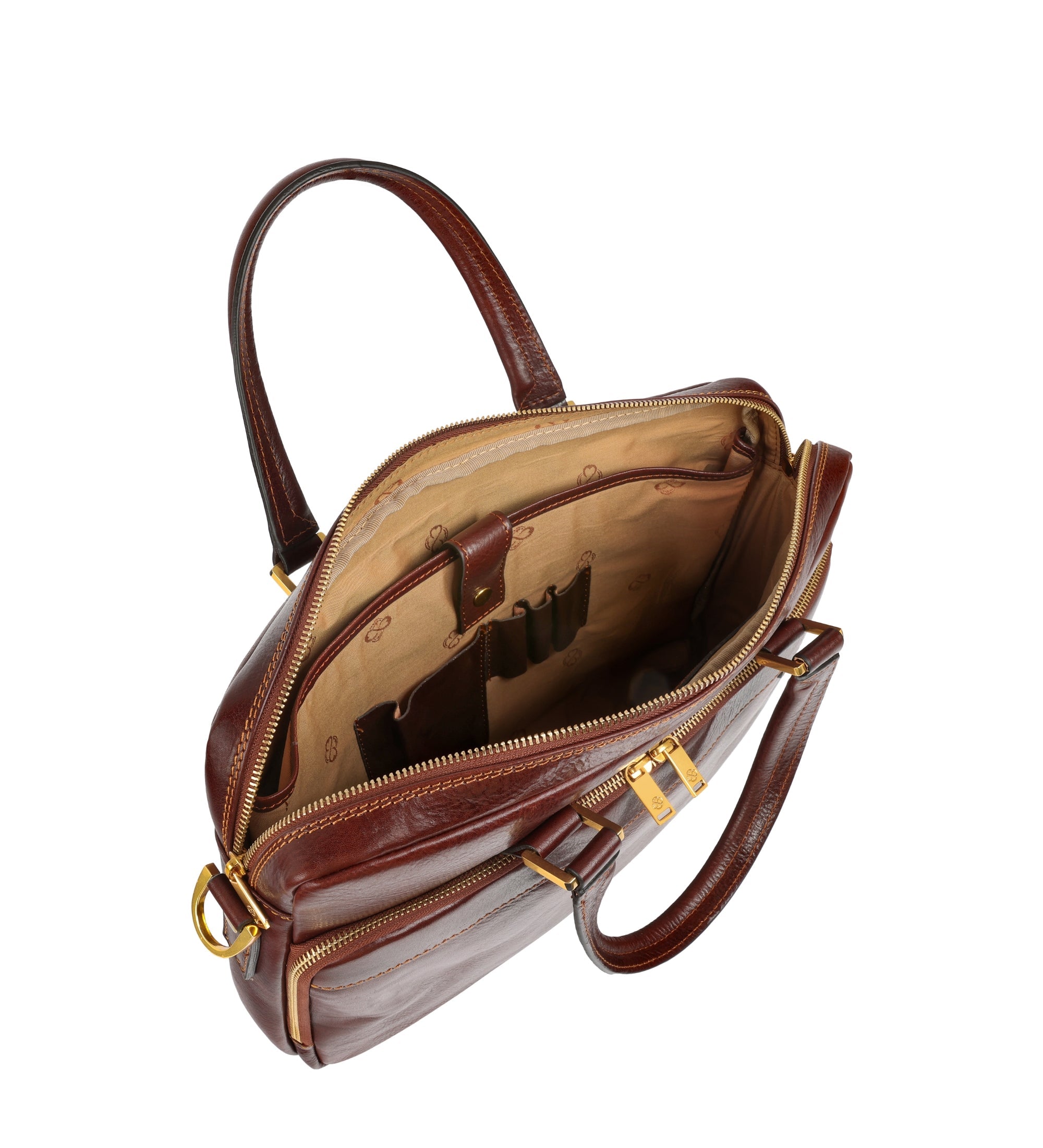 Sacoche pour ordinateur portable en cuir Orlando