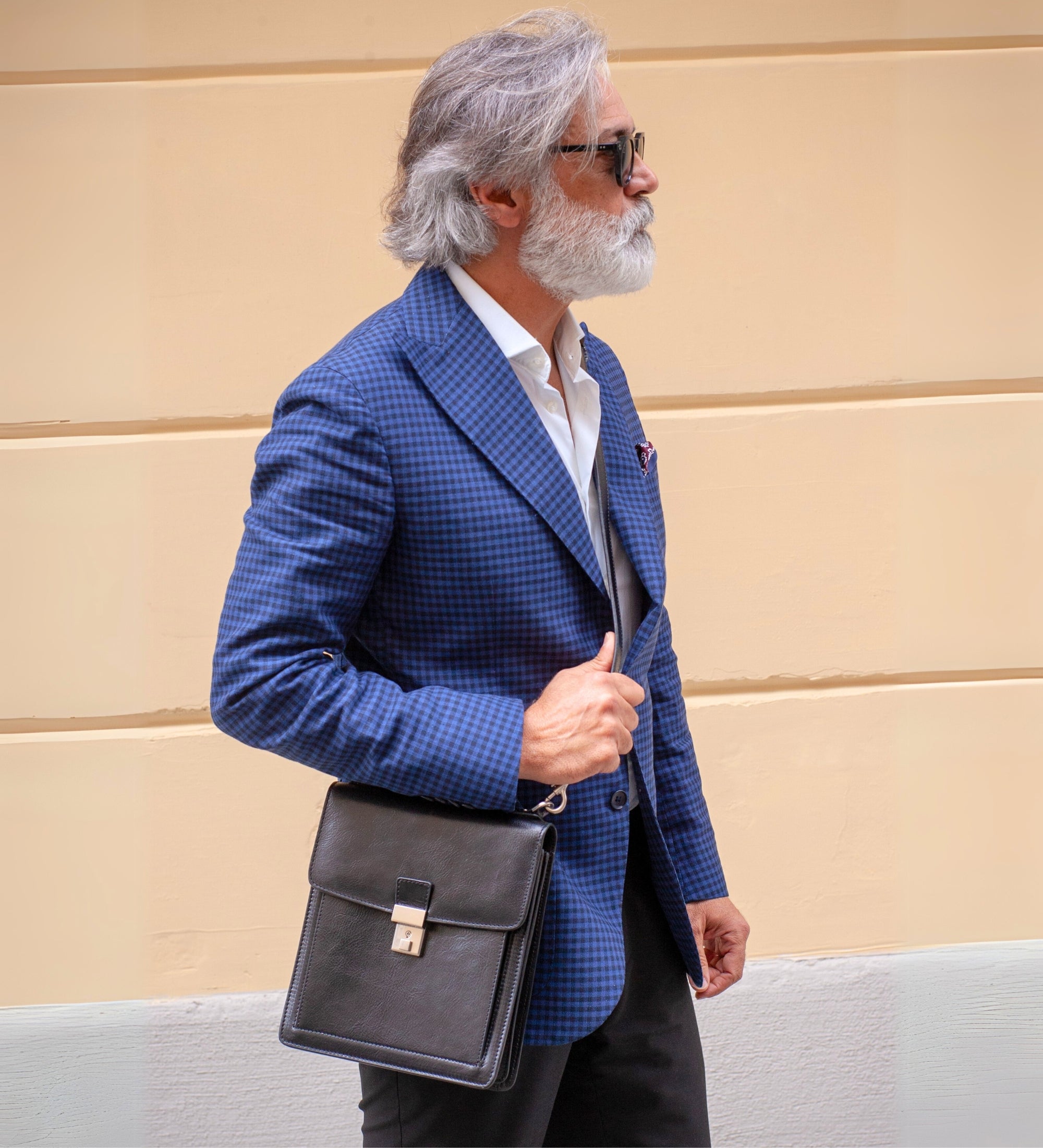 Petite mallette en cuir Walden