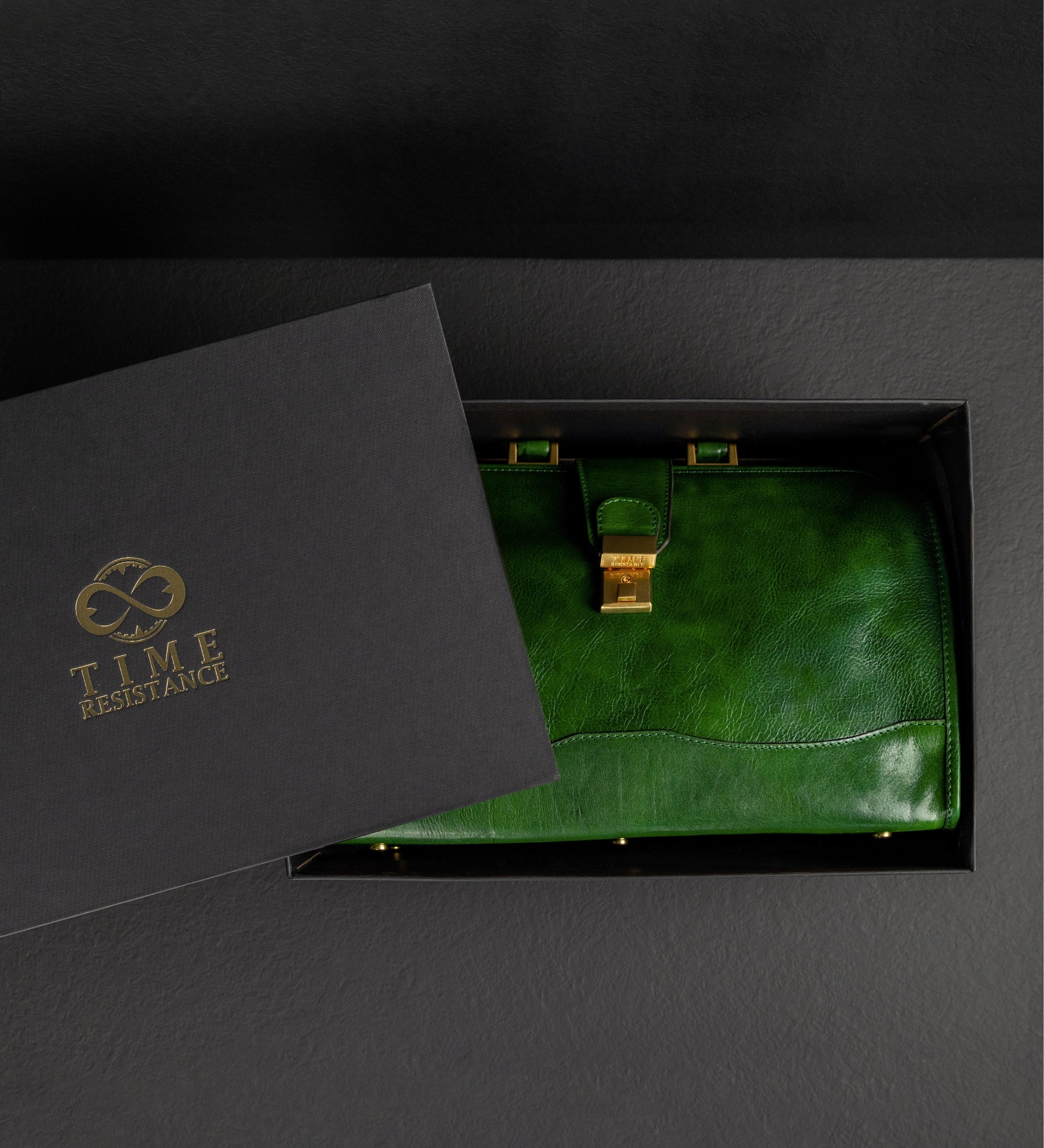 Petit sac de docteur en cuir David Copperfield