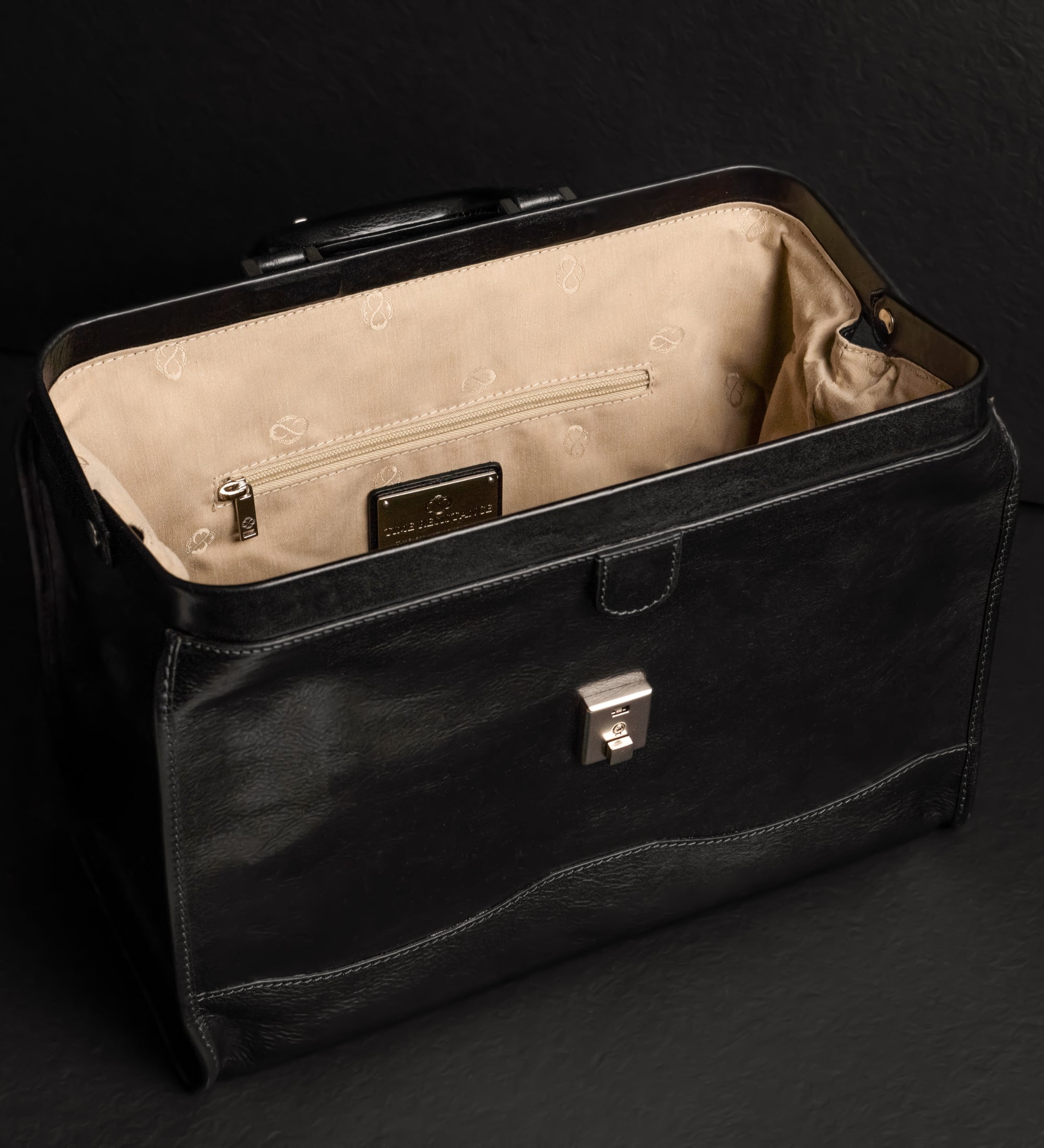 Petit sac de docteur en cuir pour femme David Copperfield