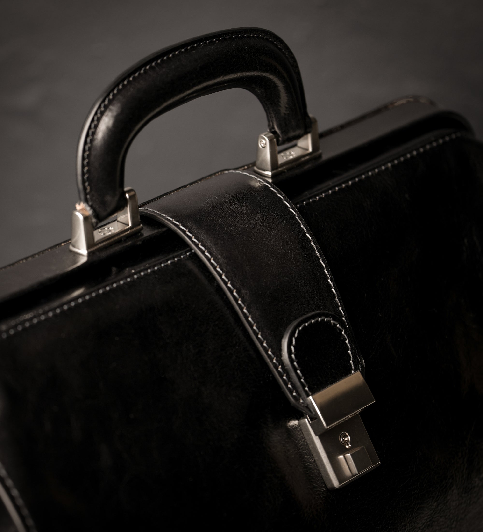 Petit sac de docteur en cuir pour femme David Copperfield
