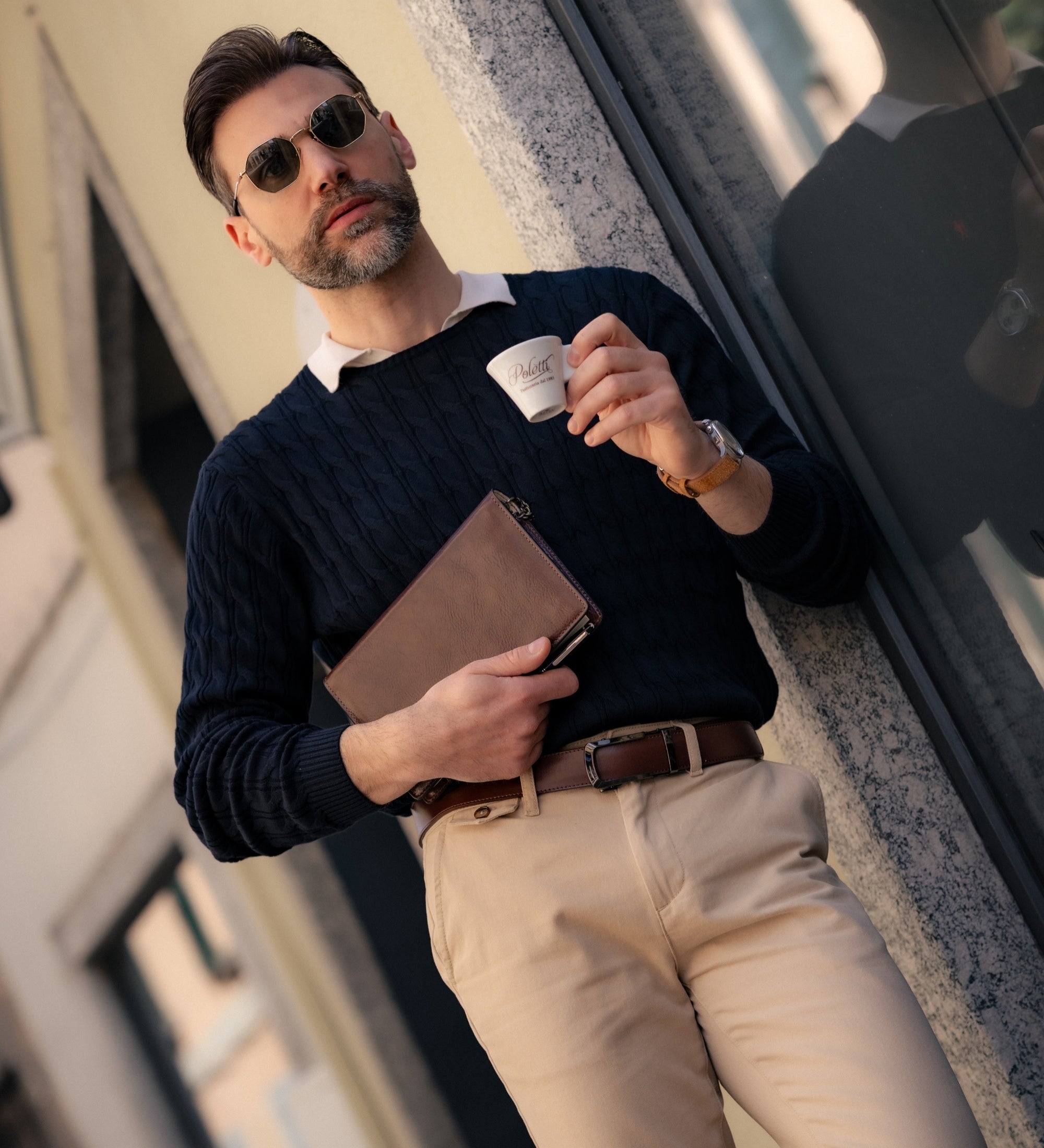 Carnet en cuir avec bloc-notes rechargeable A5 The Diary of a Nobody
