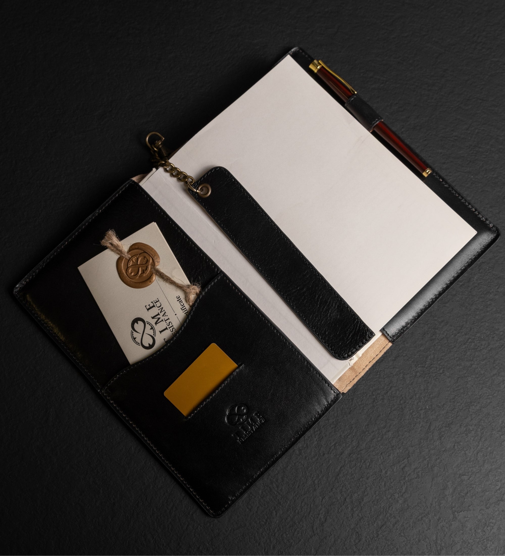 Carnet en cuir avec bloc-notes rechargeable A5 The Diary of a Nobody