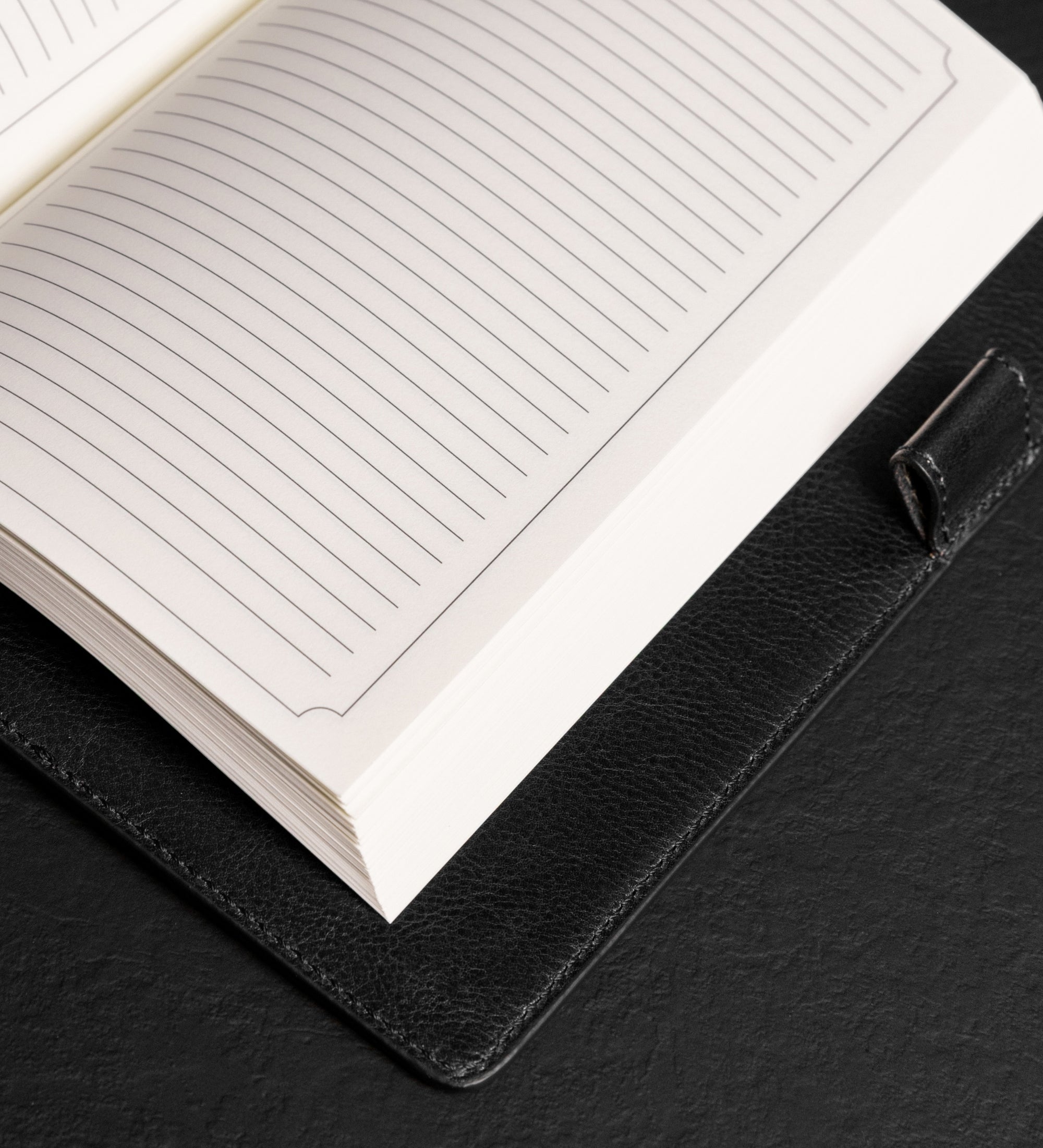 Carnet en cuir pour femme avec bloc-notes rechargeable A5 The Diary of a Nobody