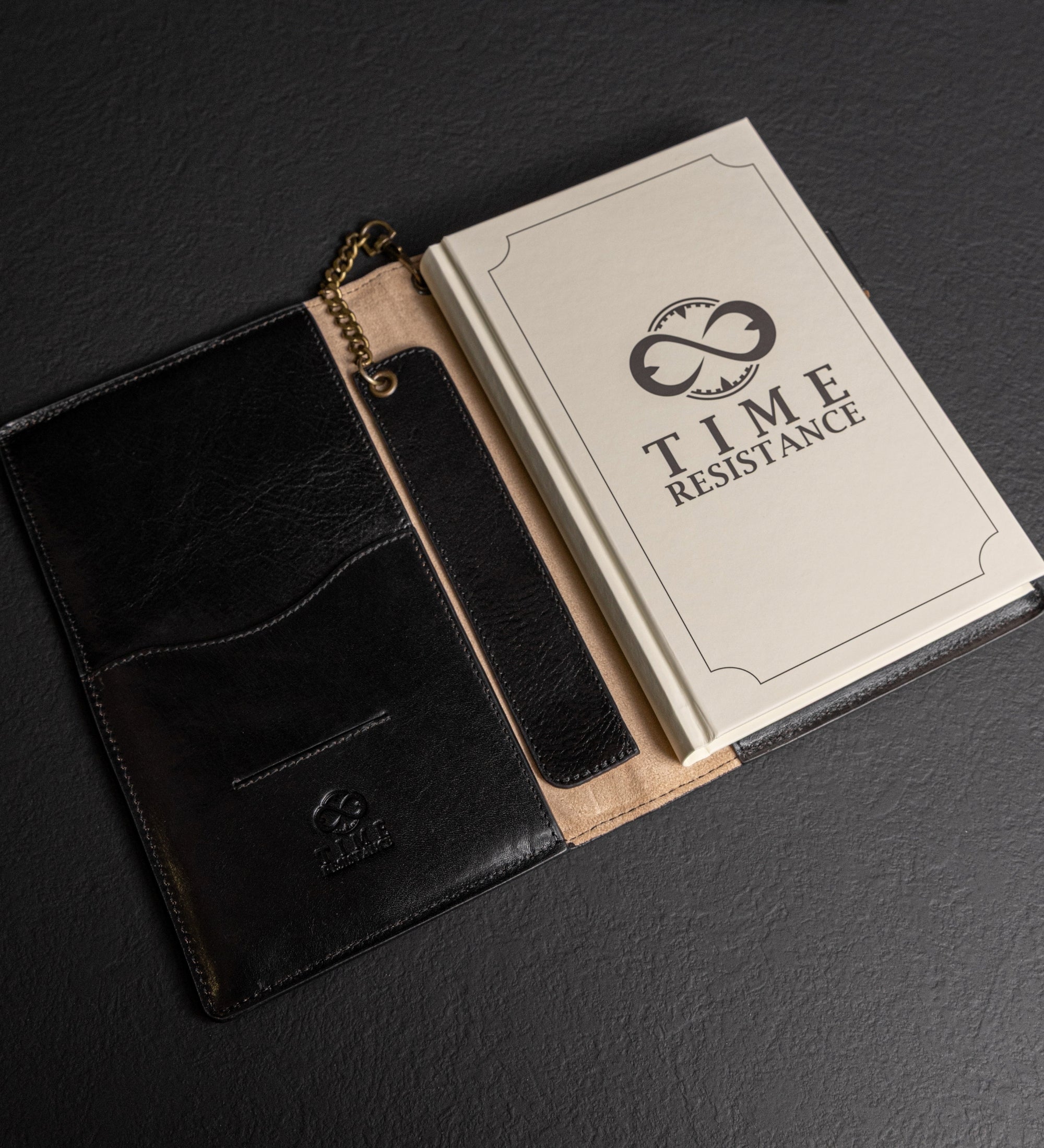 Carnet en cuir pour femme avec bloc-notes rechargeable A5 The Diary of a Nobody