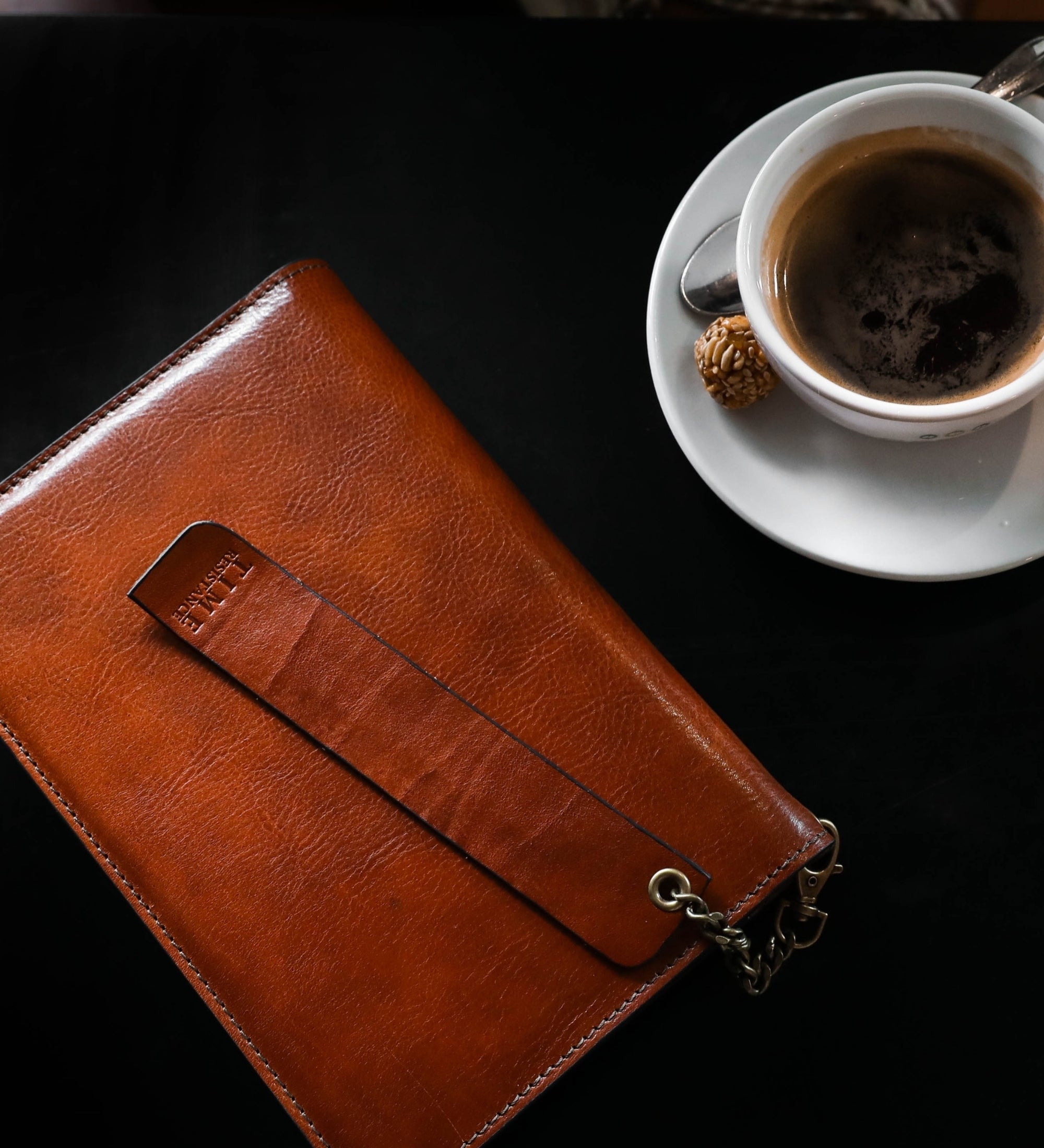 Carnet en cuir avec bloc-notes rechargeable A5 The Diary of a Nobody