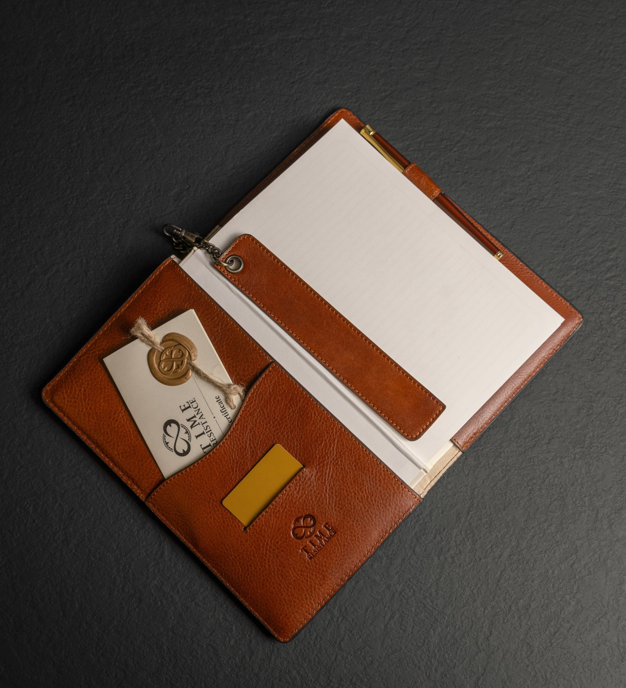 Carnet en cuir avec bloc-notes rechargeable A5 The Diary of a Nobody
