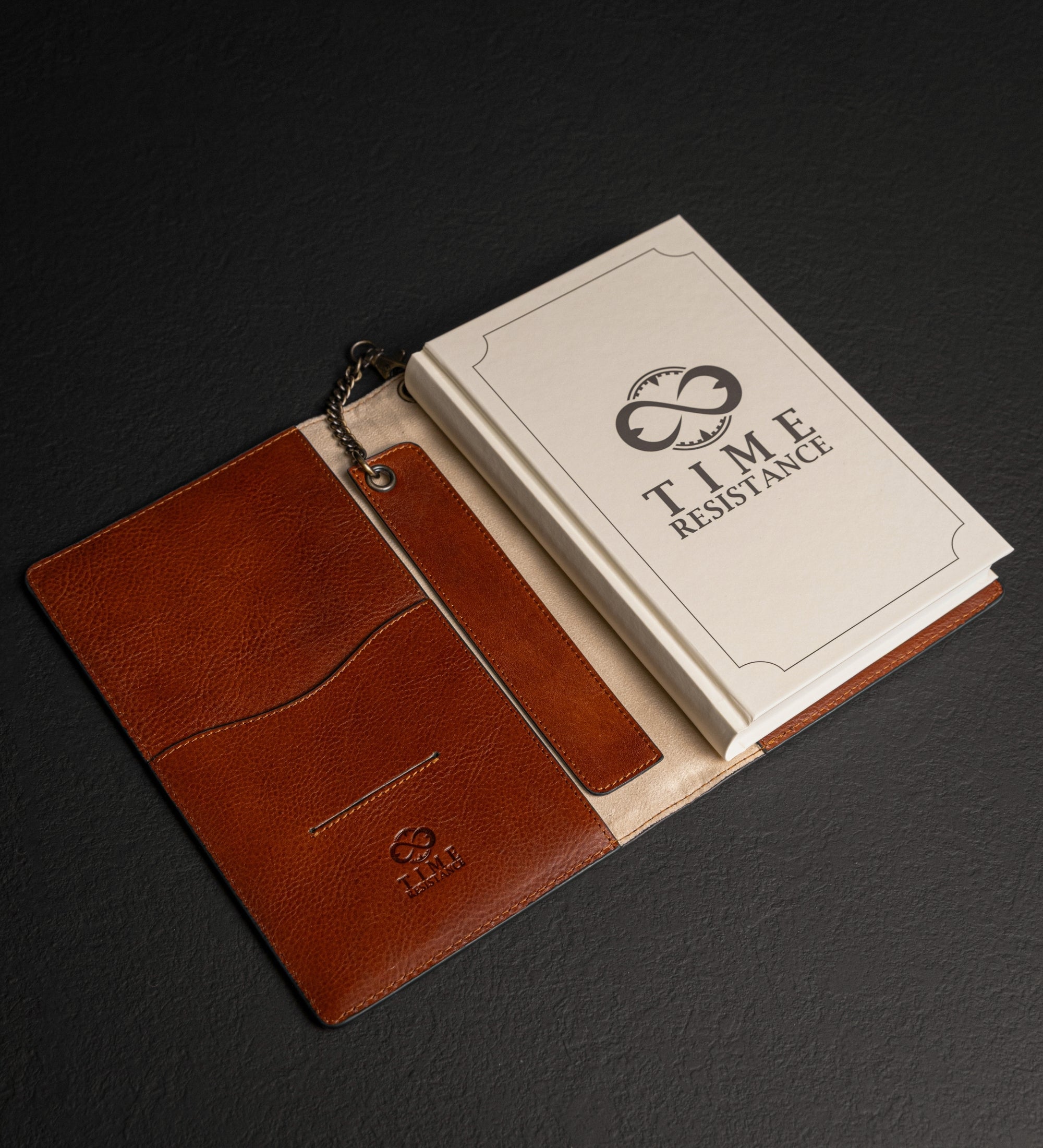 Carnet en cuir pour femme avec bloc-notes rechargeable A5 The Diary of a Nobody