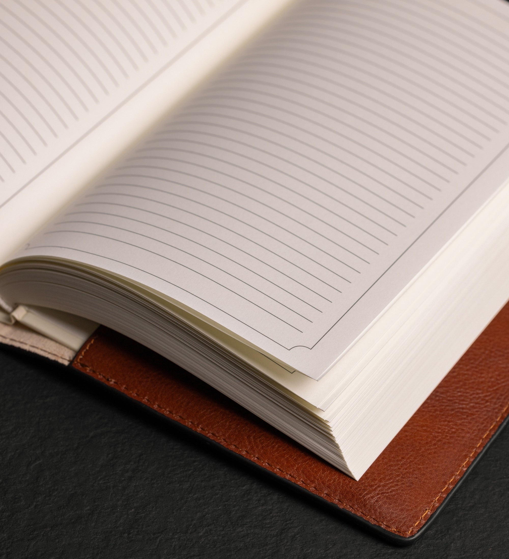 Carnet en cuir avec bloc-notes rechargeable A5 The Diary of a Nobody