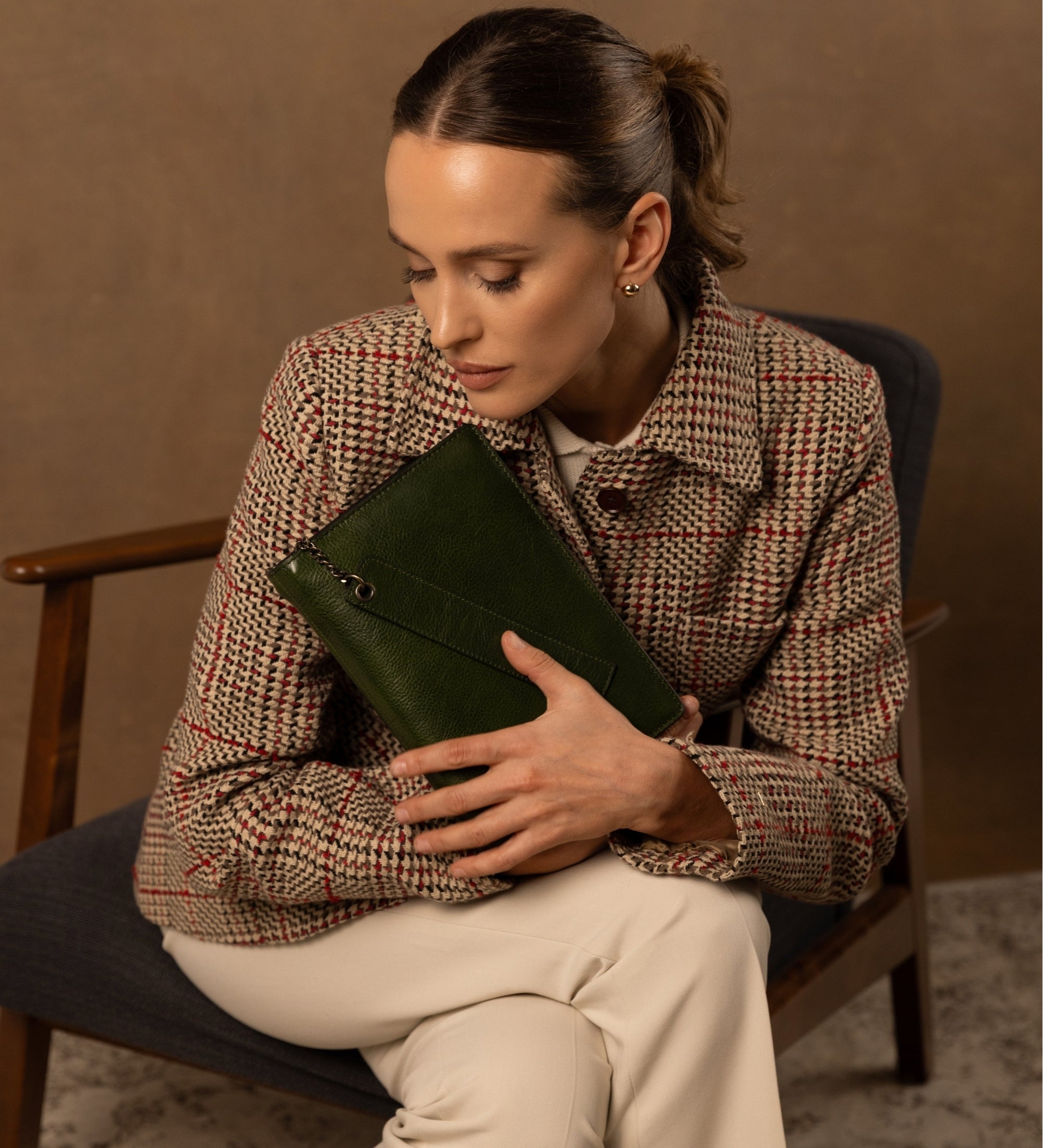 Carnet en cuir pour femme avec bloc-notes rechargeable A5 The Diary of a Nobody
