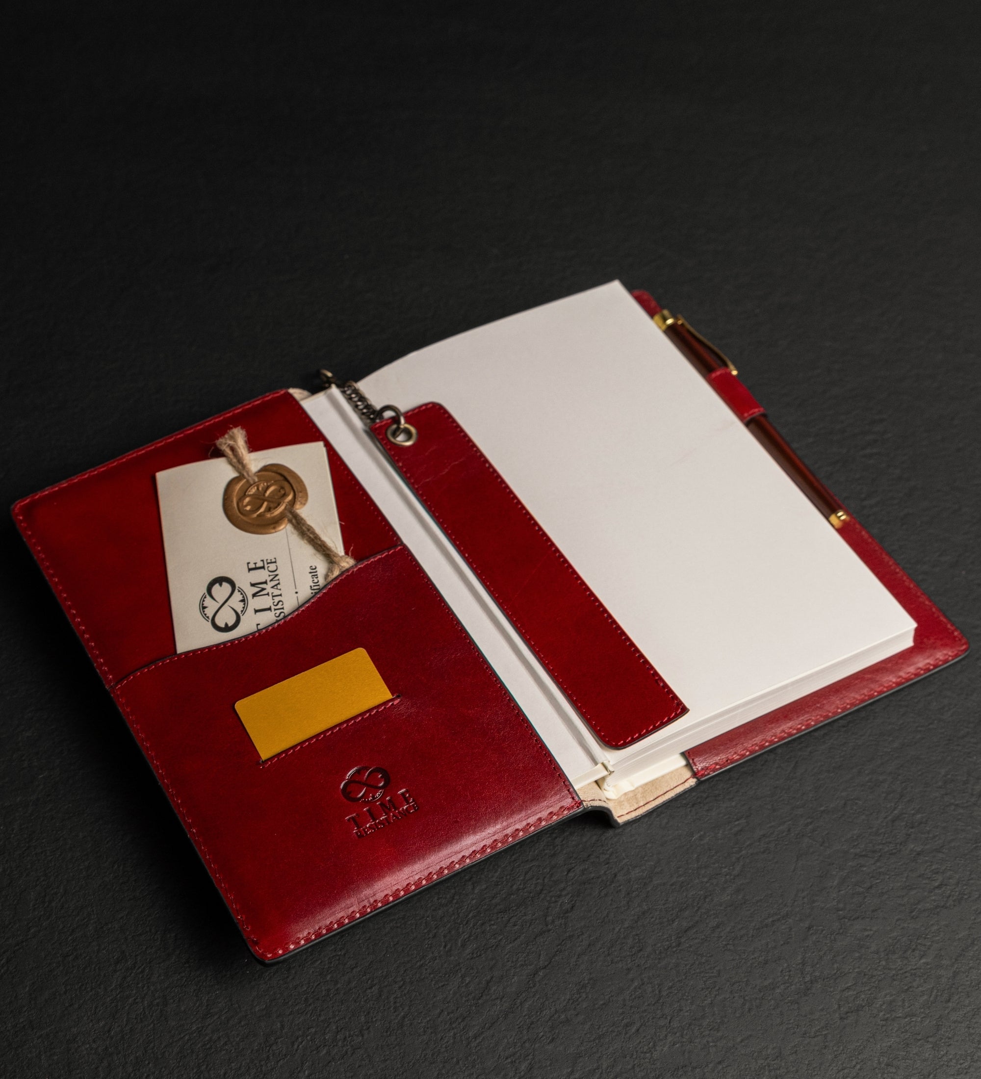 Carnet en cuir avec bloc-notes rechargeable A5 The Diary of a Nobody